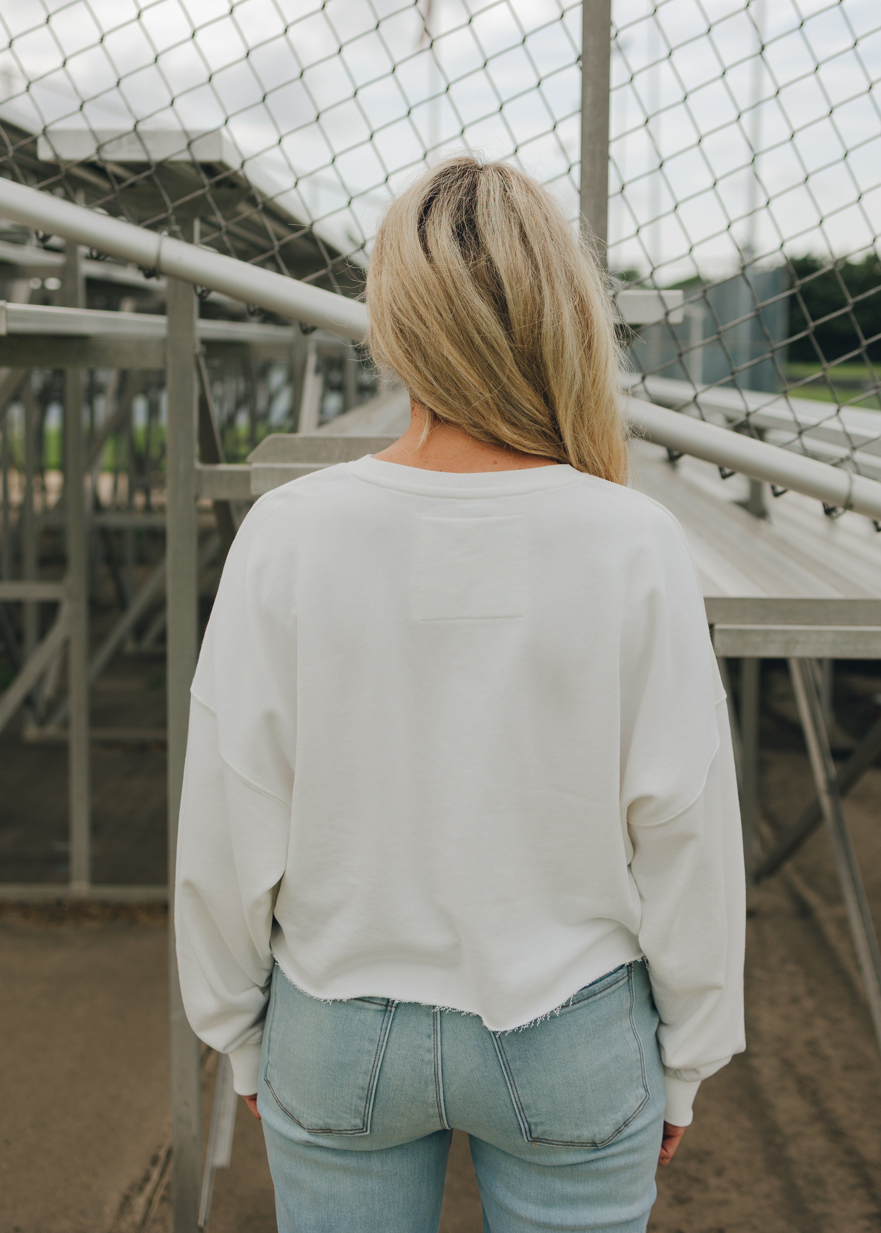 Nebraska Phipps Split Crop Shirt