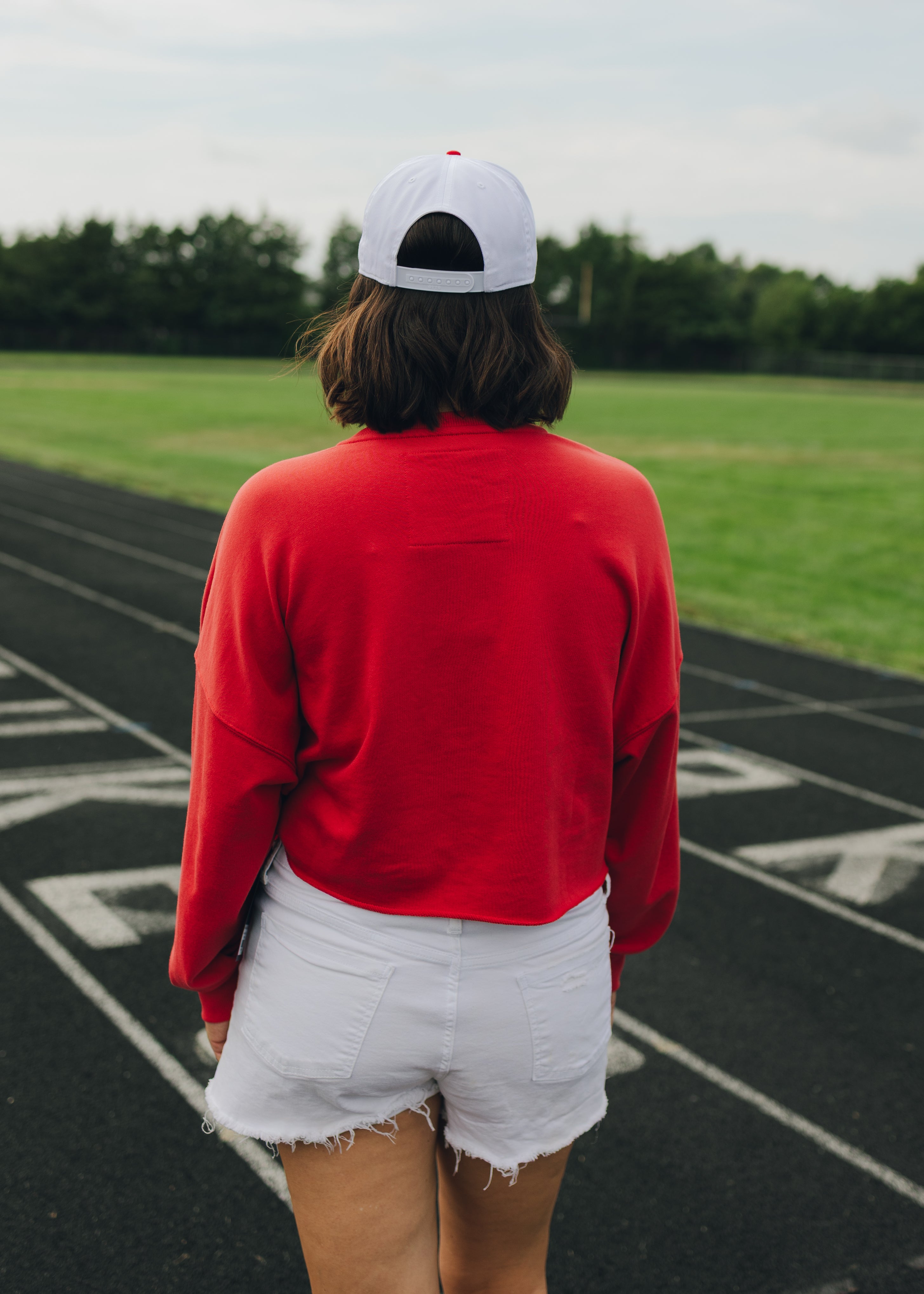 Nebraska Perkin Crop LS Top