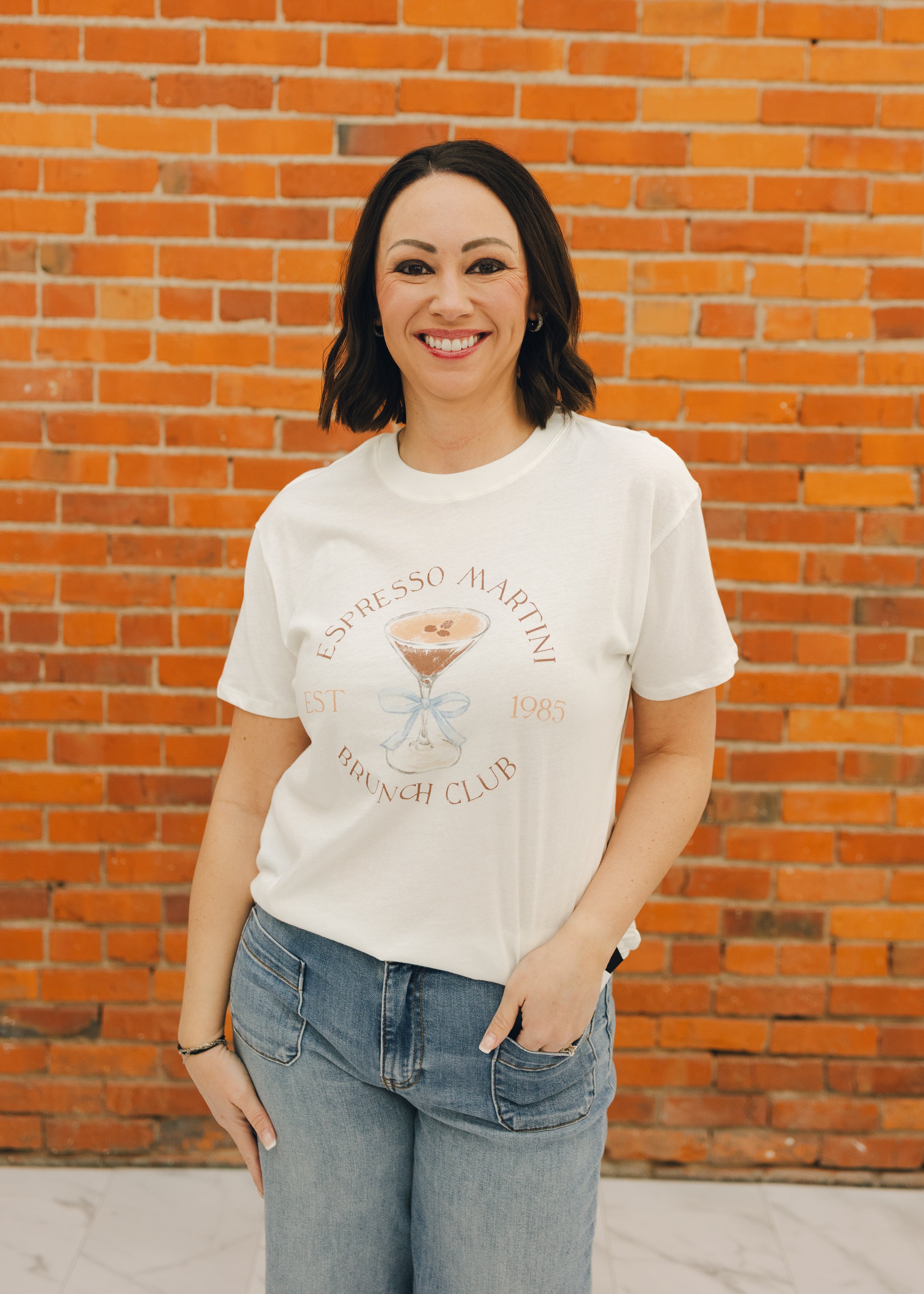 Z Supply Espresso Martini Boyfriend Tee