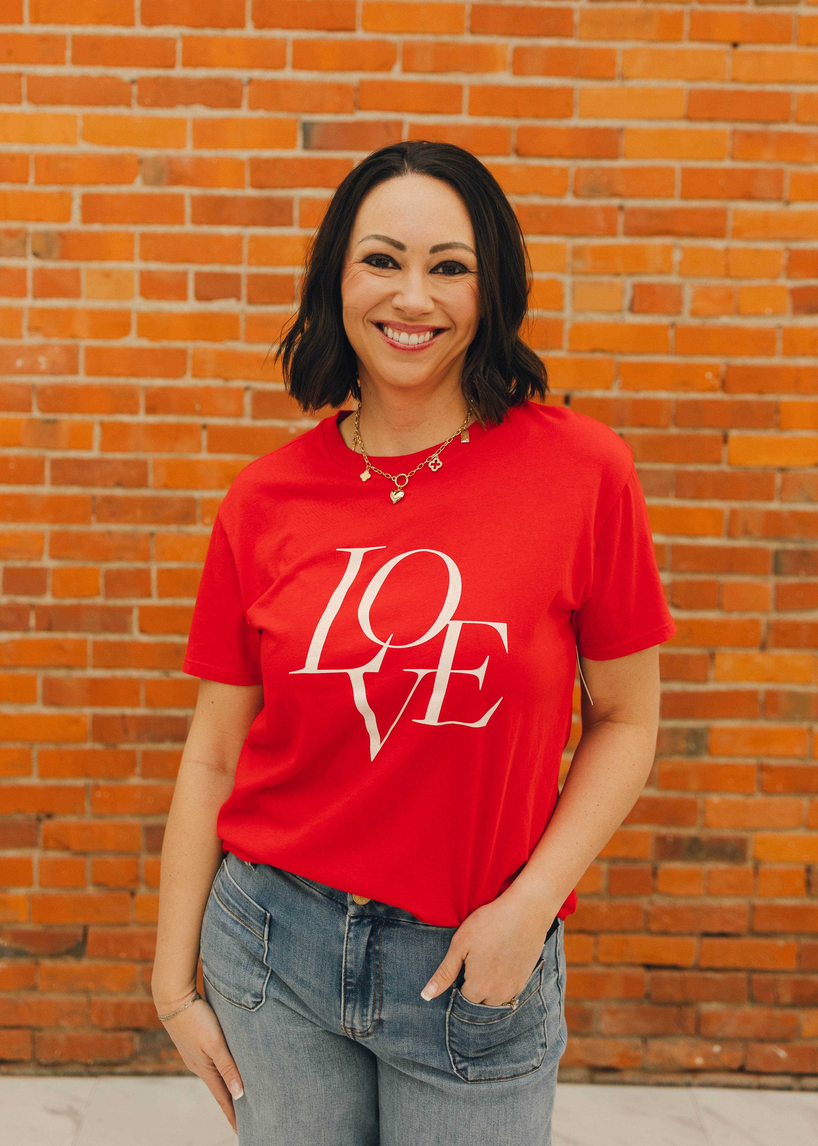 Z Supply Love You Boyfriend Tee