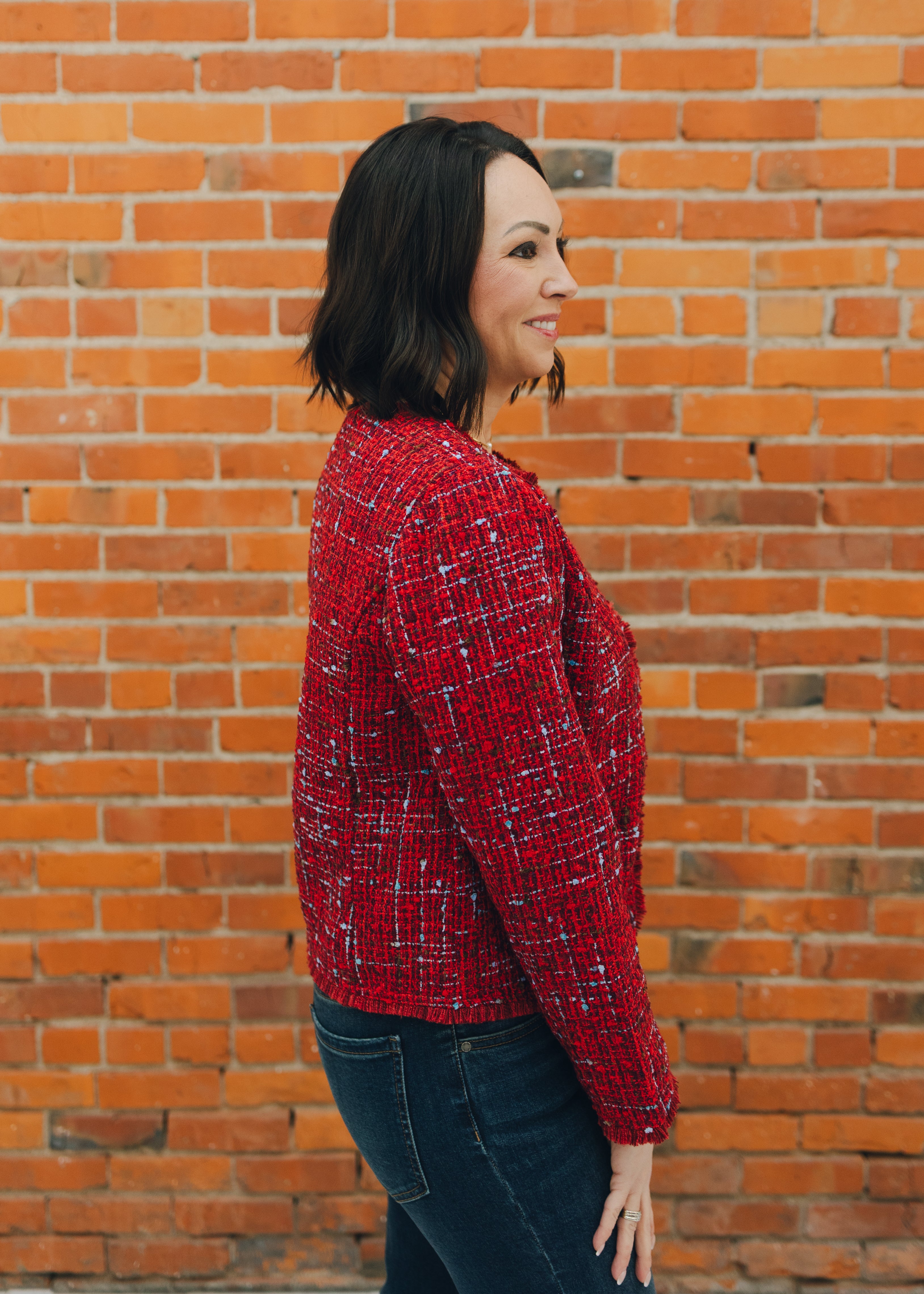 Liverpool Collarless Jacket