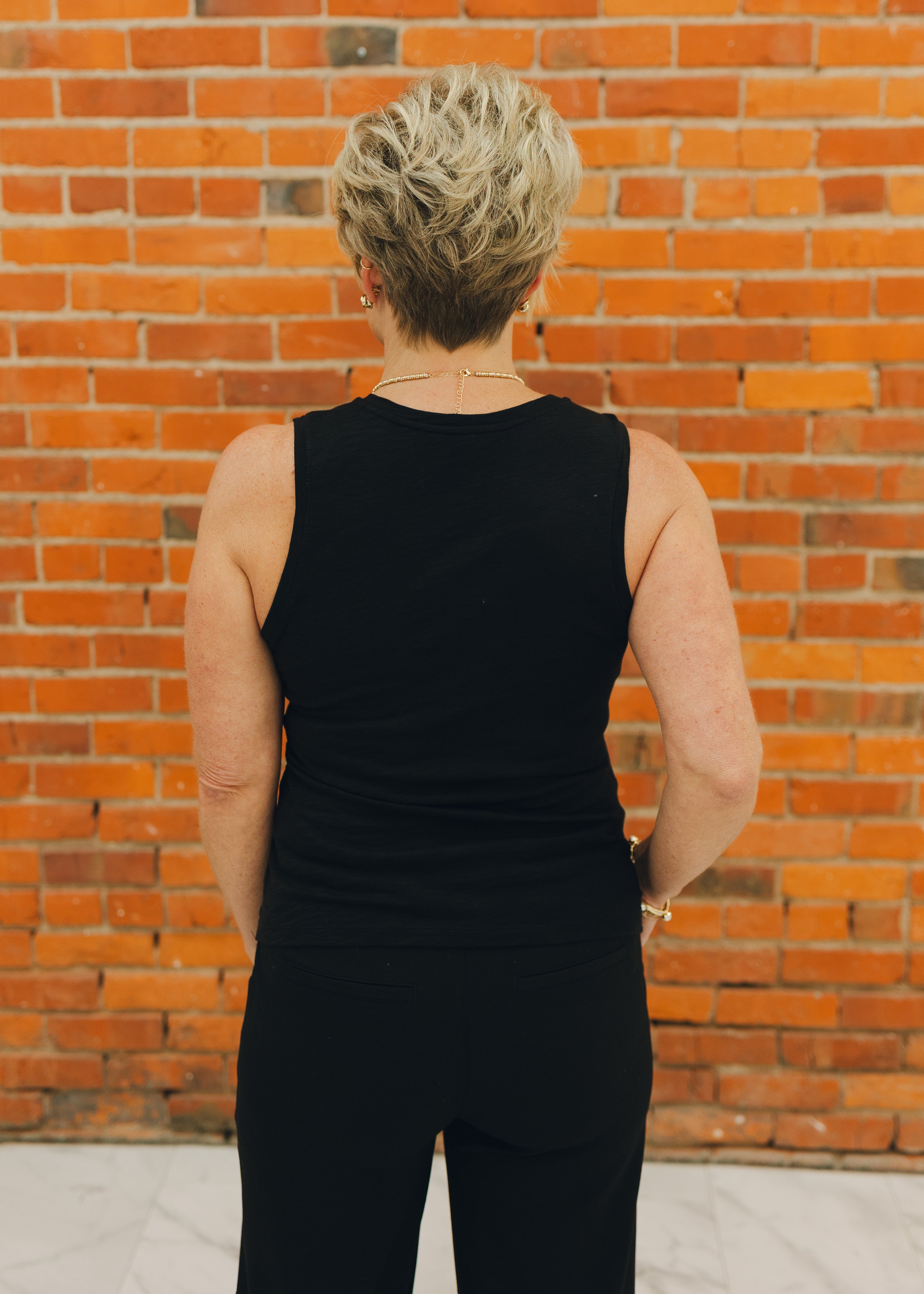 Liverpool Sleeveless Lace Top