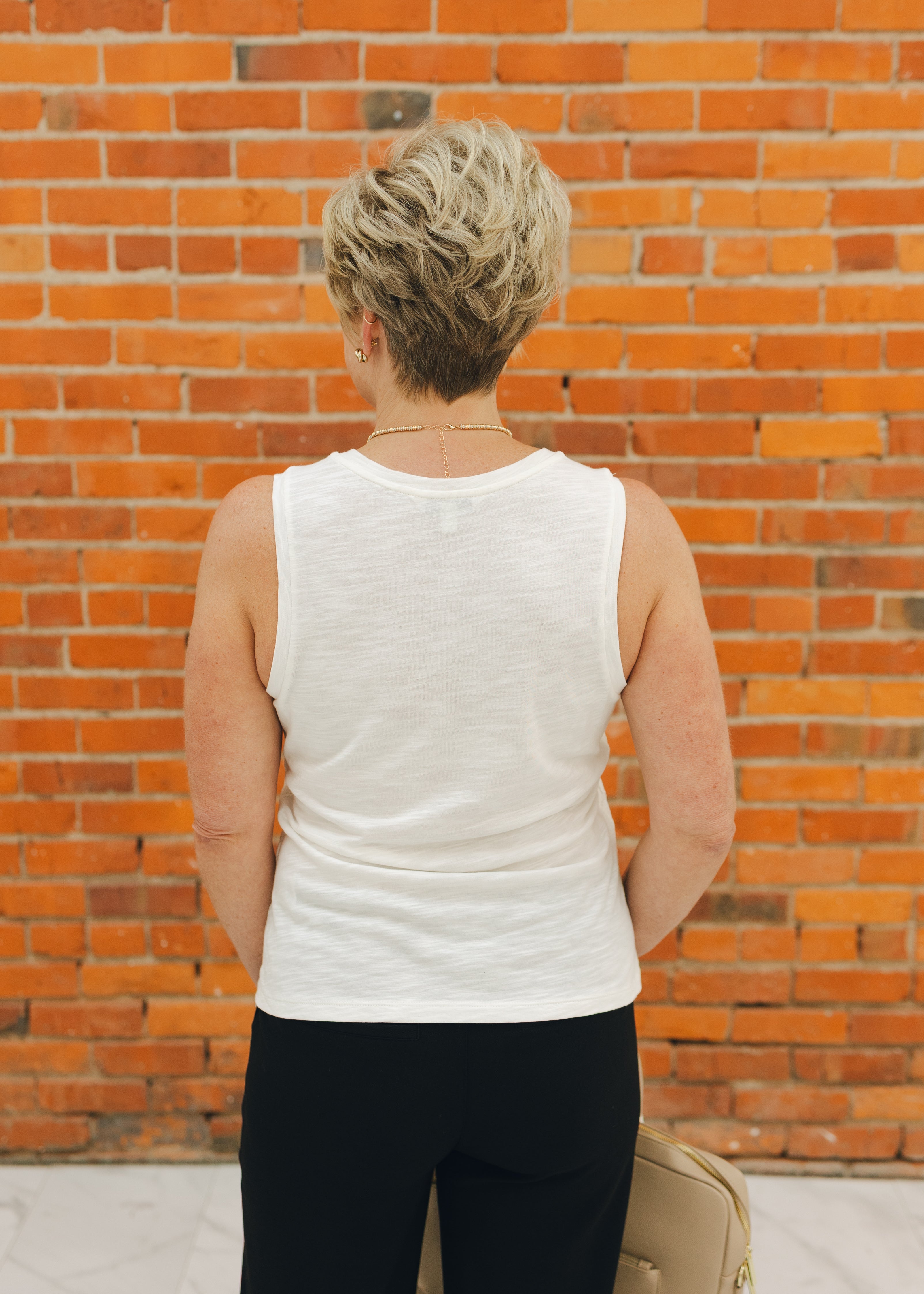 Liverpool Sleeveless Lace Top