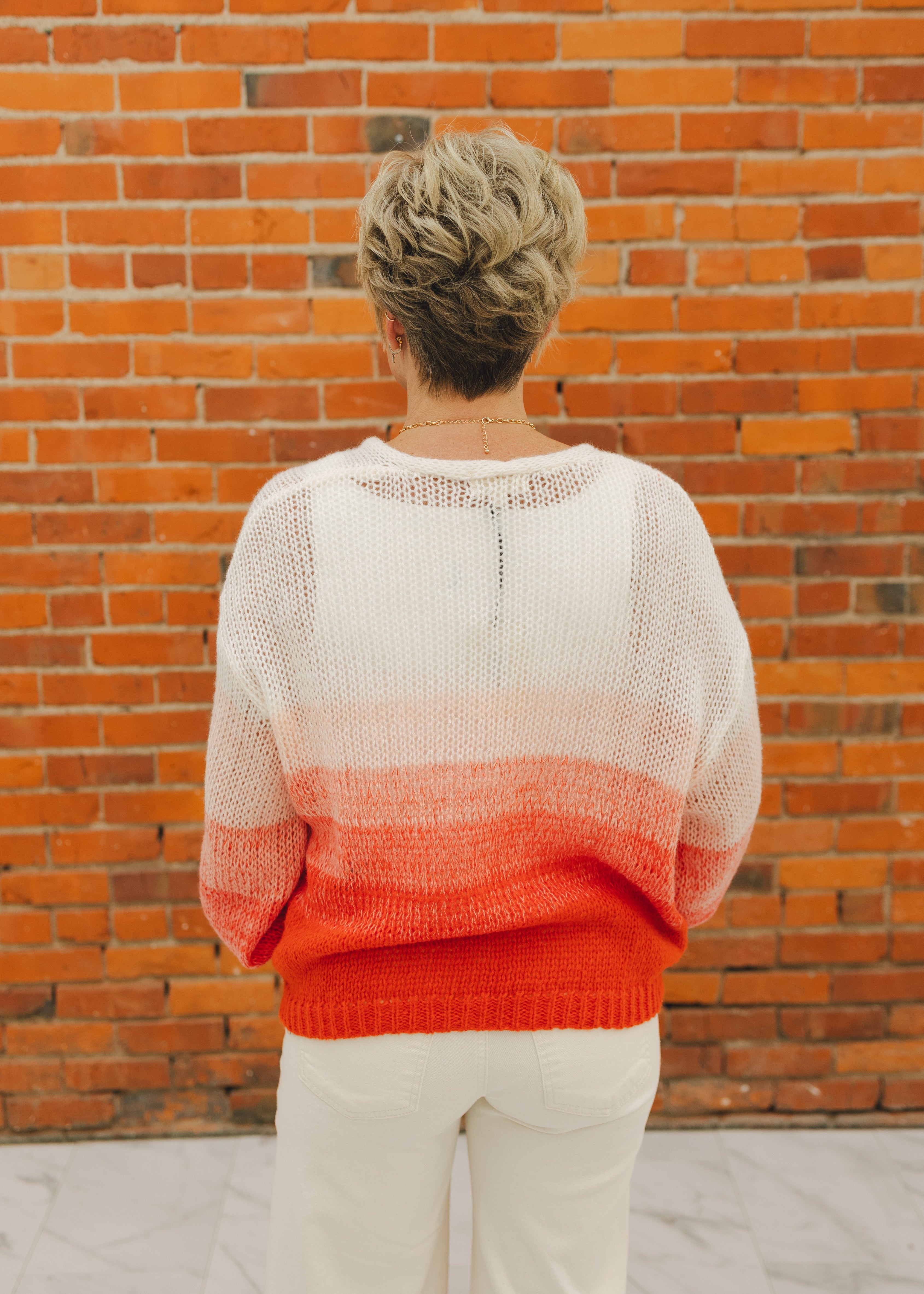 Elan Loose Knit Sweater Cardigan