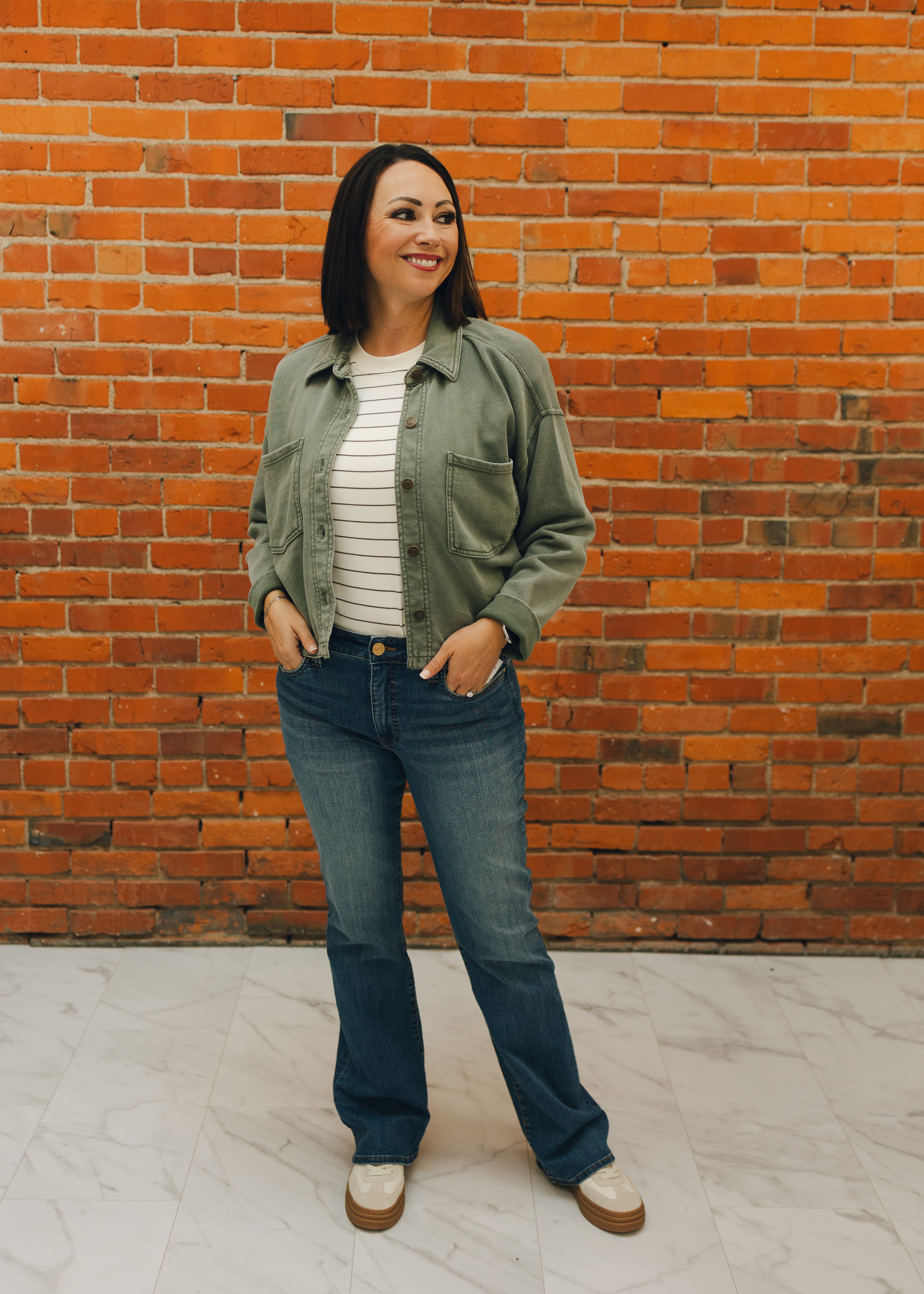 KUT Natalie High Rise Bootcut - Interactive