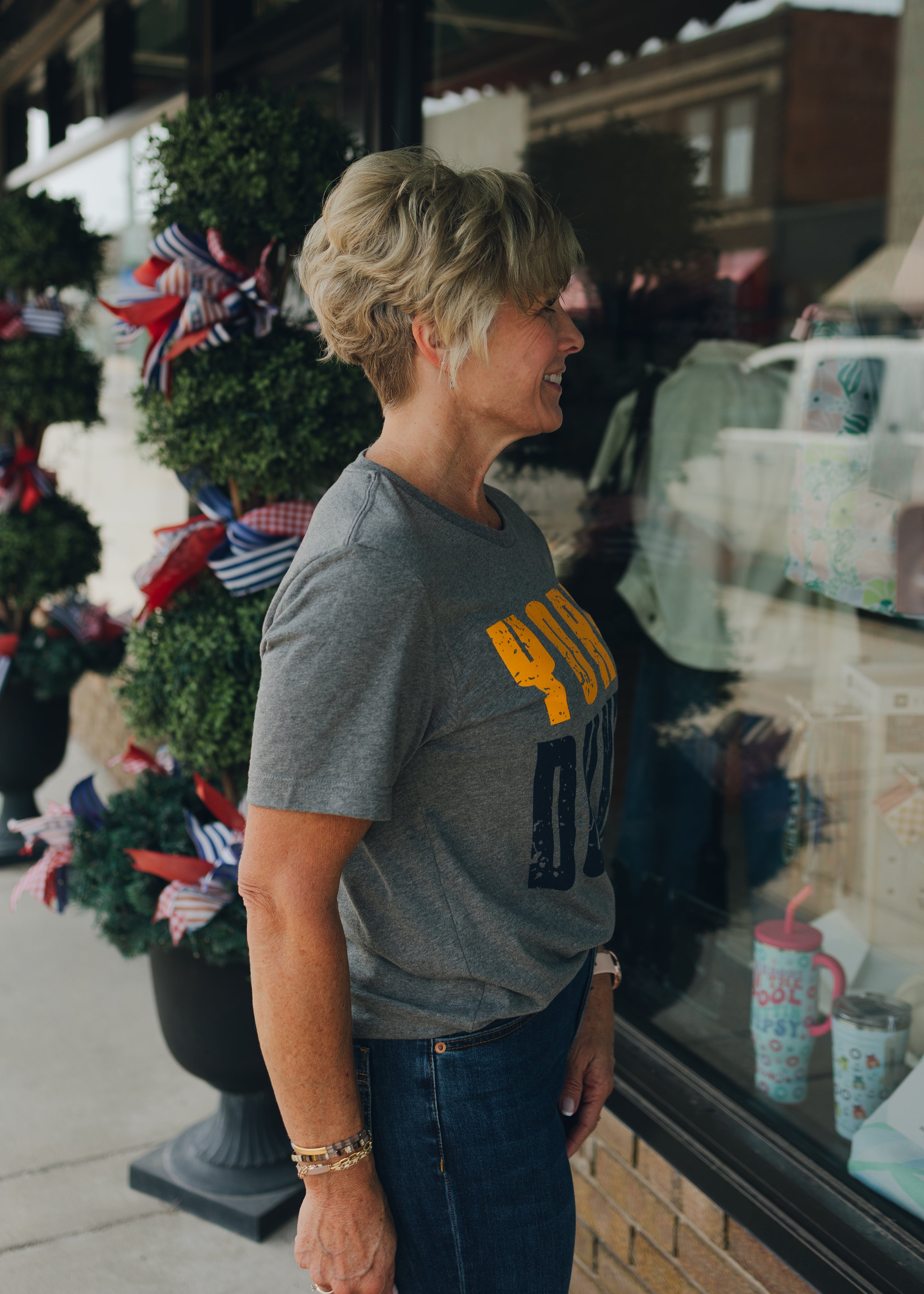 York Dukes Navy & Gold Graphic