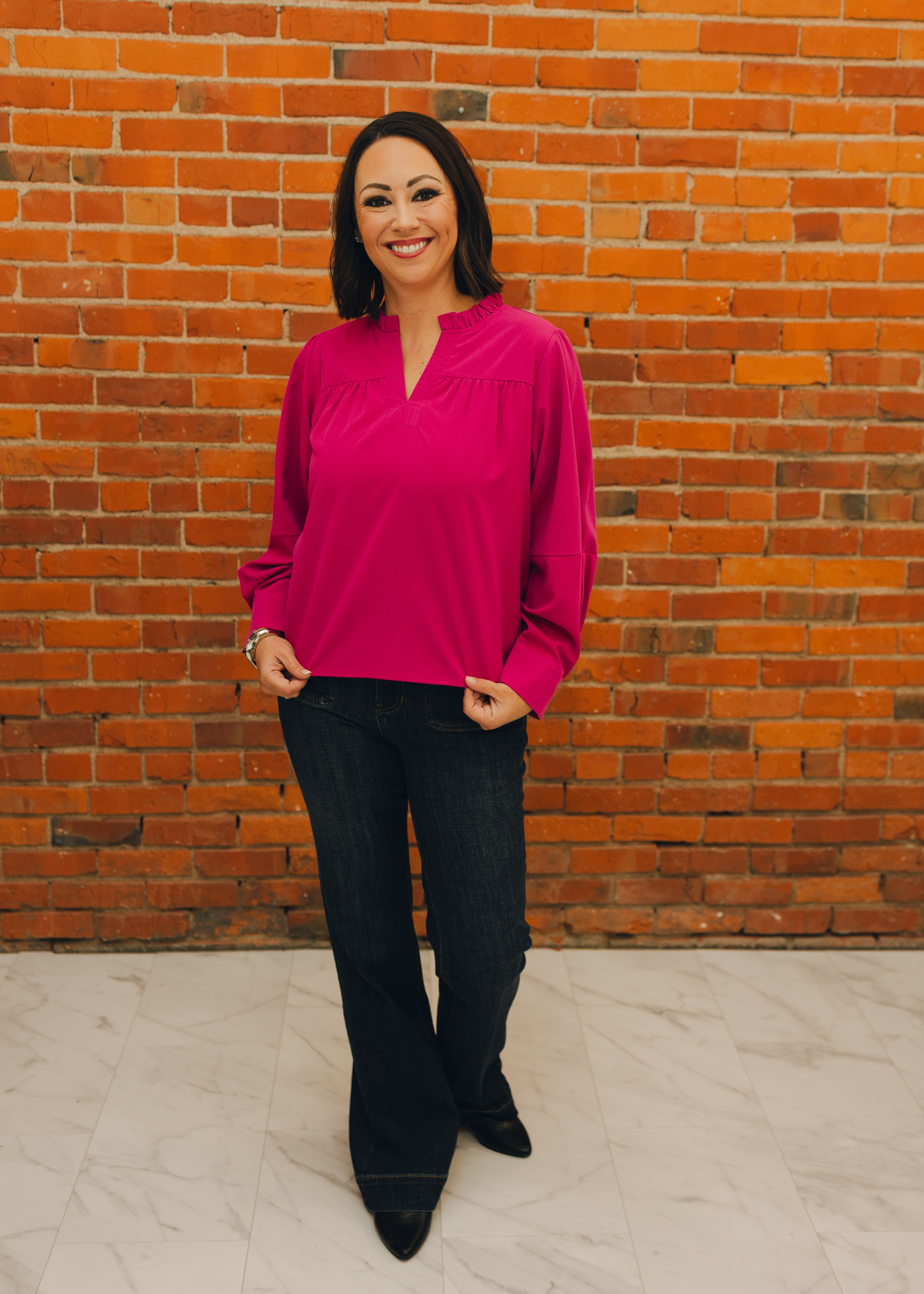 Liverpool Lucy Bootcut w/ Vintage Pocket 34"