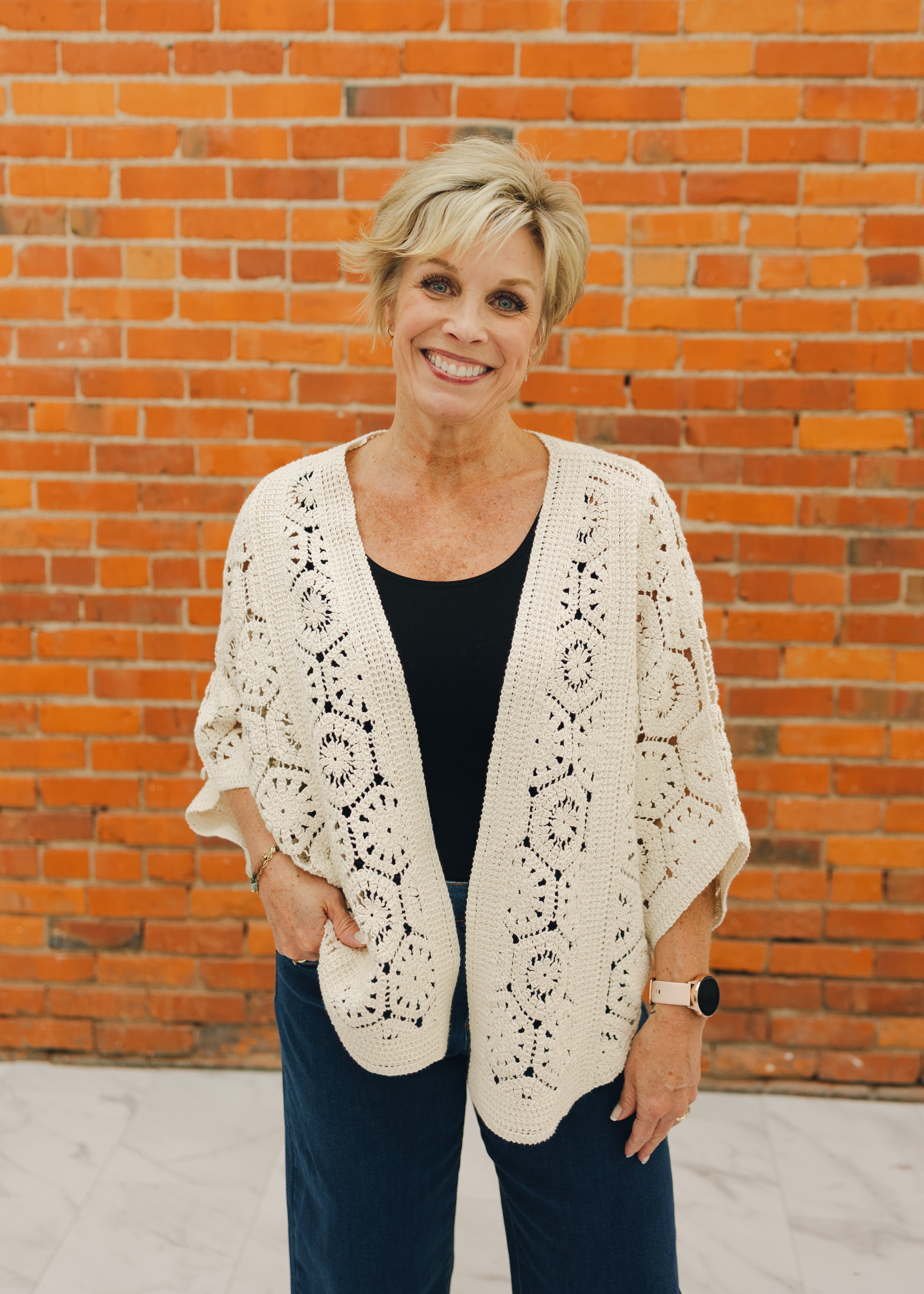 Tribal Crochet Cardigan
