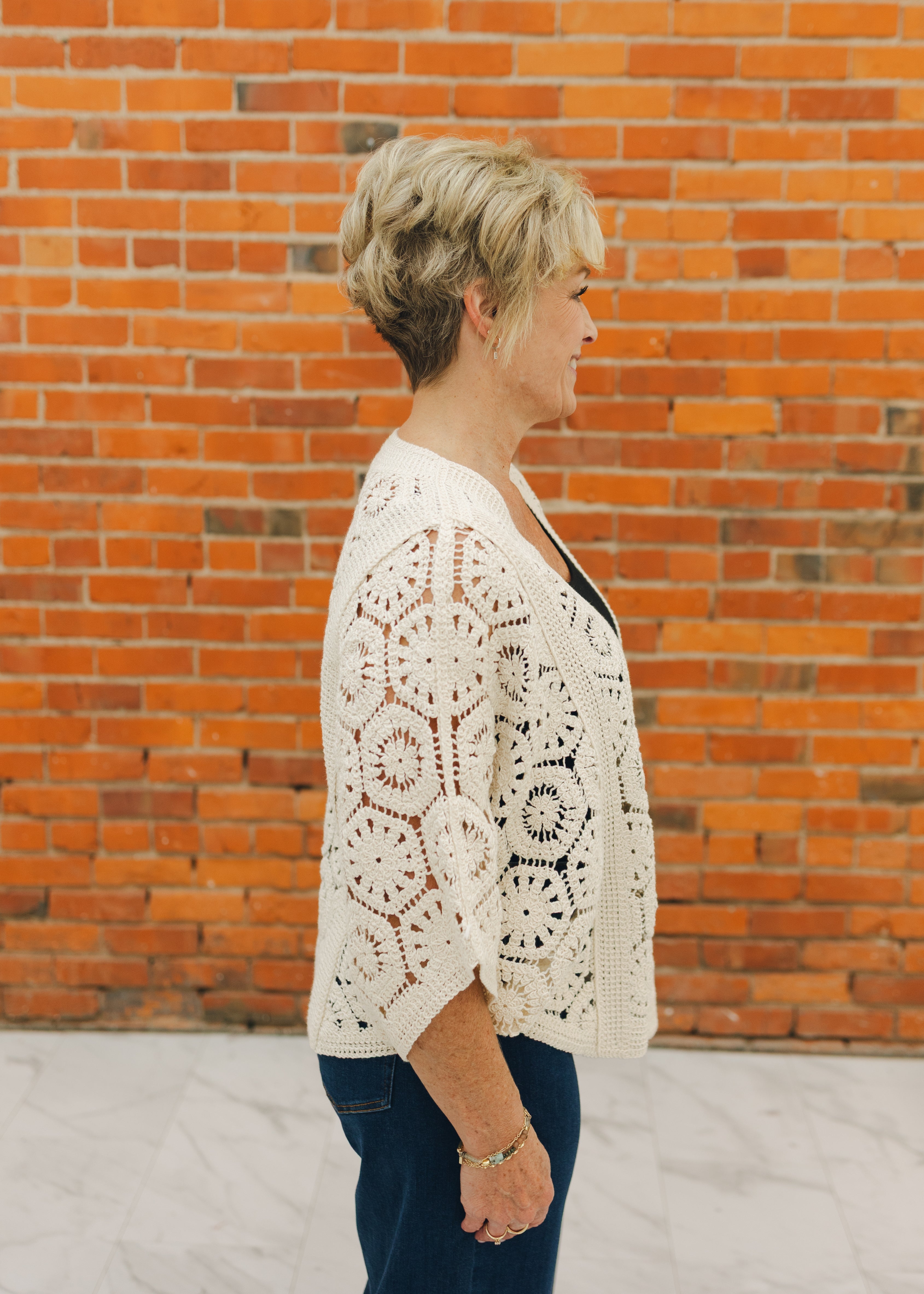 Tribal Crochet Cardigan