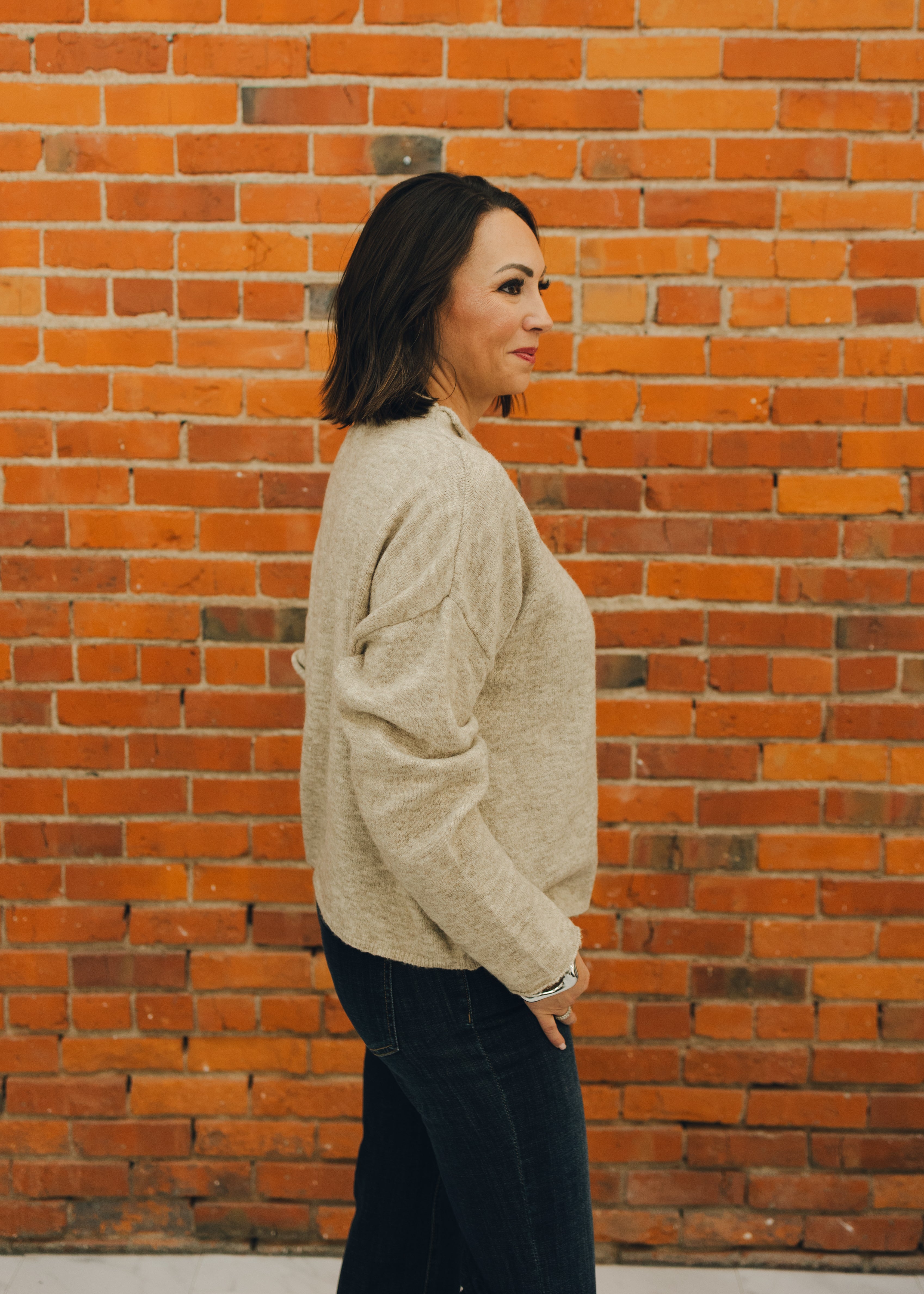 Button Up Sweater Cardigan