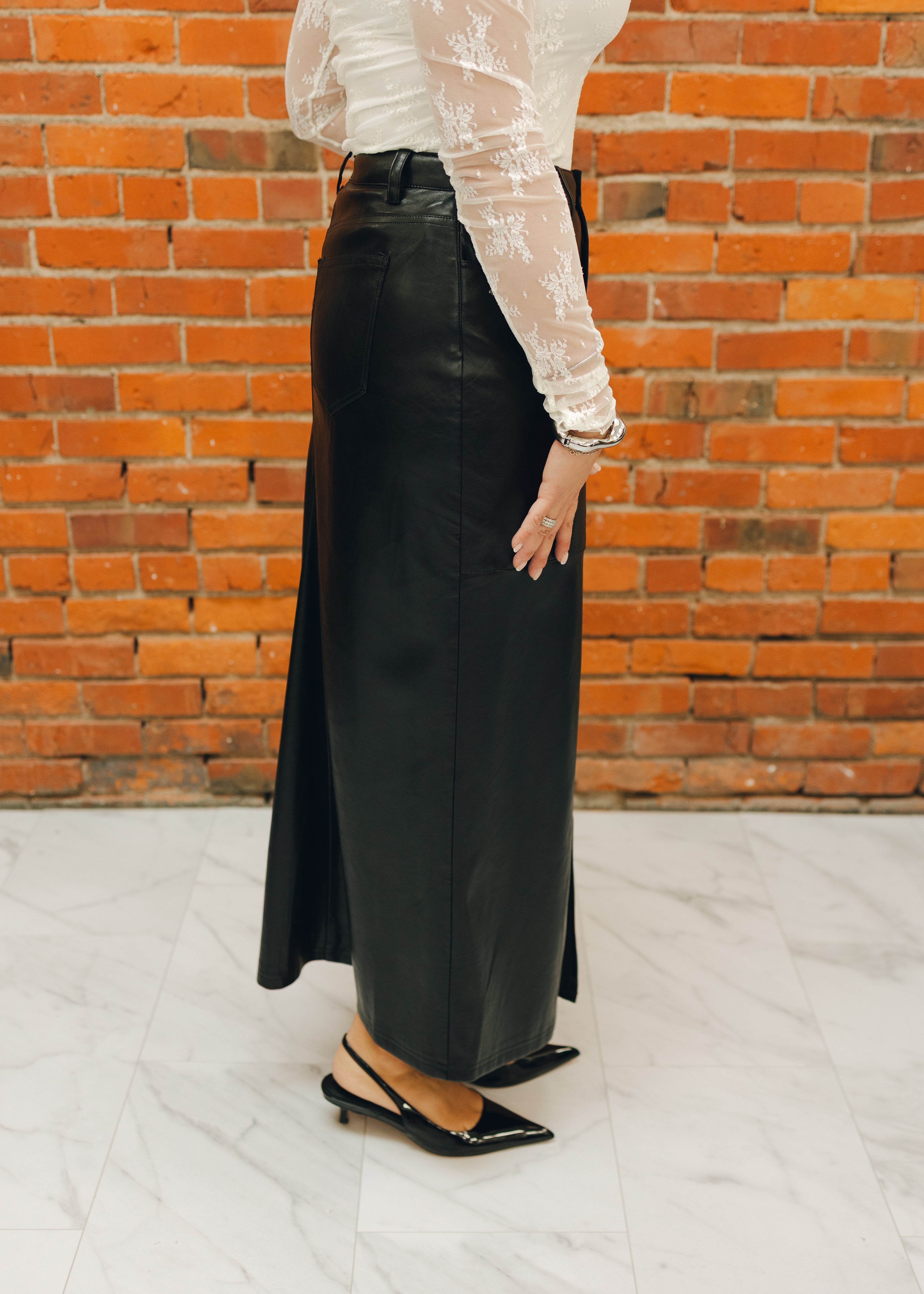 Skirt Midi Front Slit