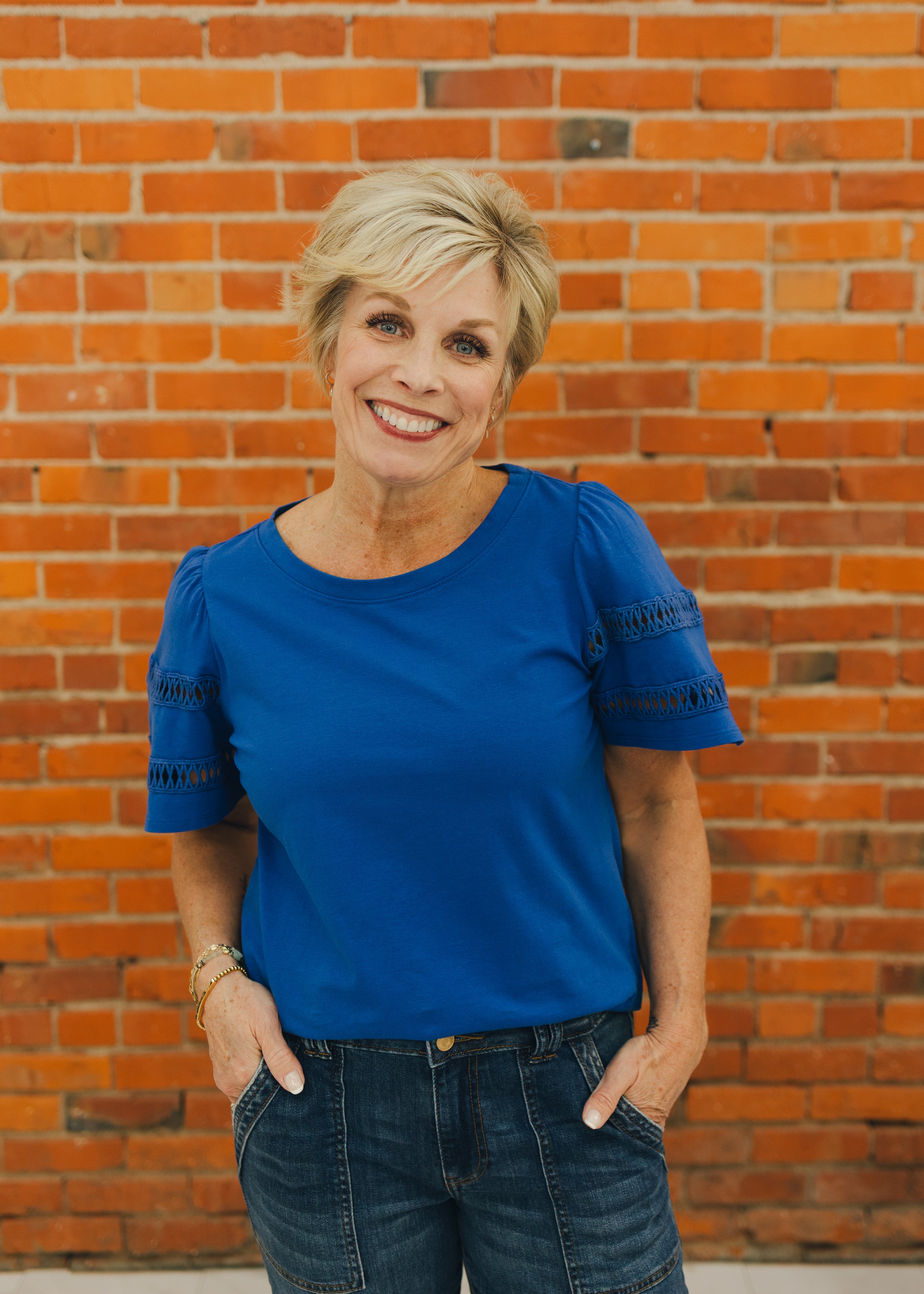 Tribal Flutter Sleeve Top