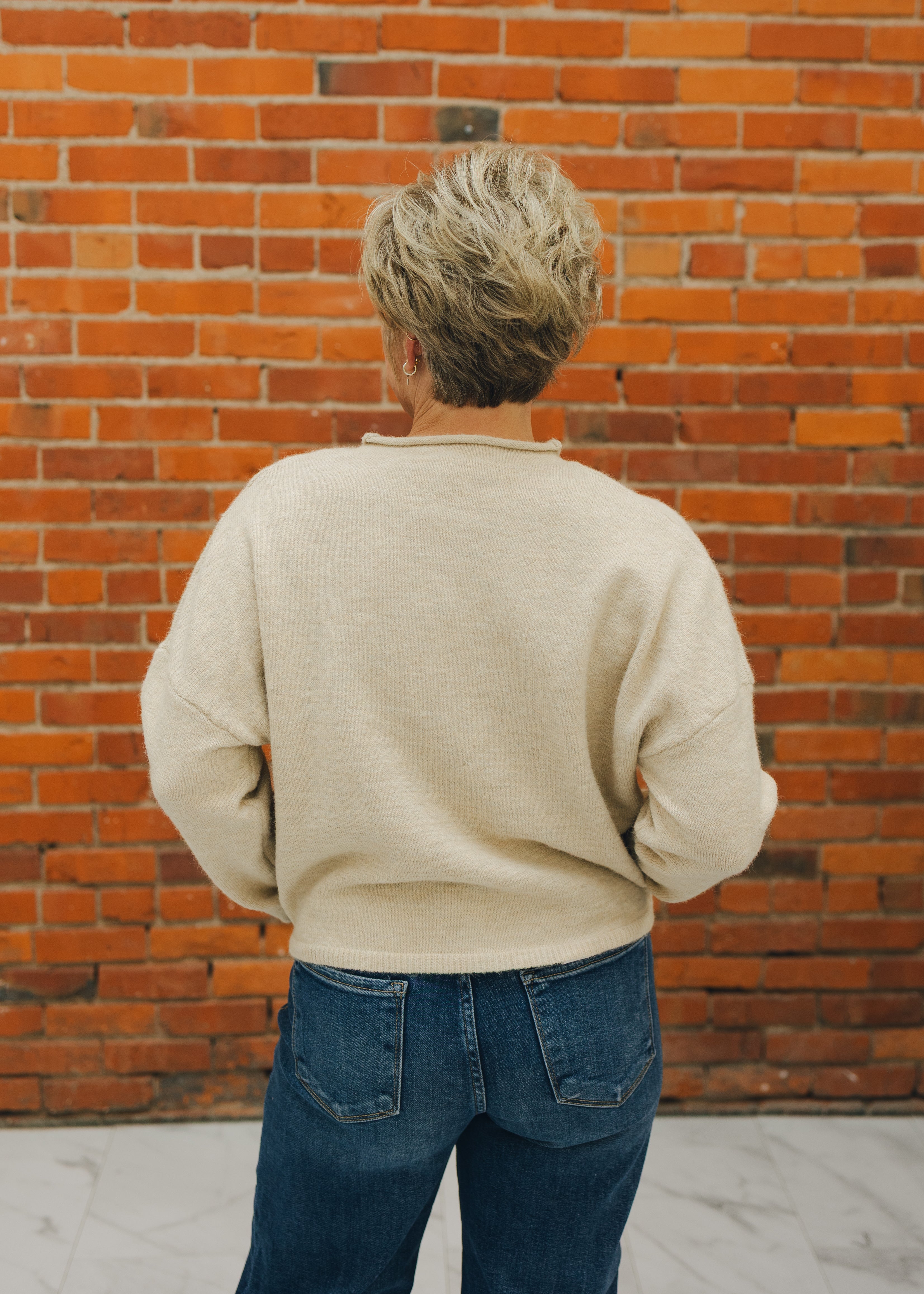 Solid Button Down Cardigan