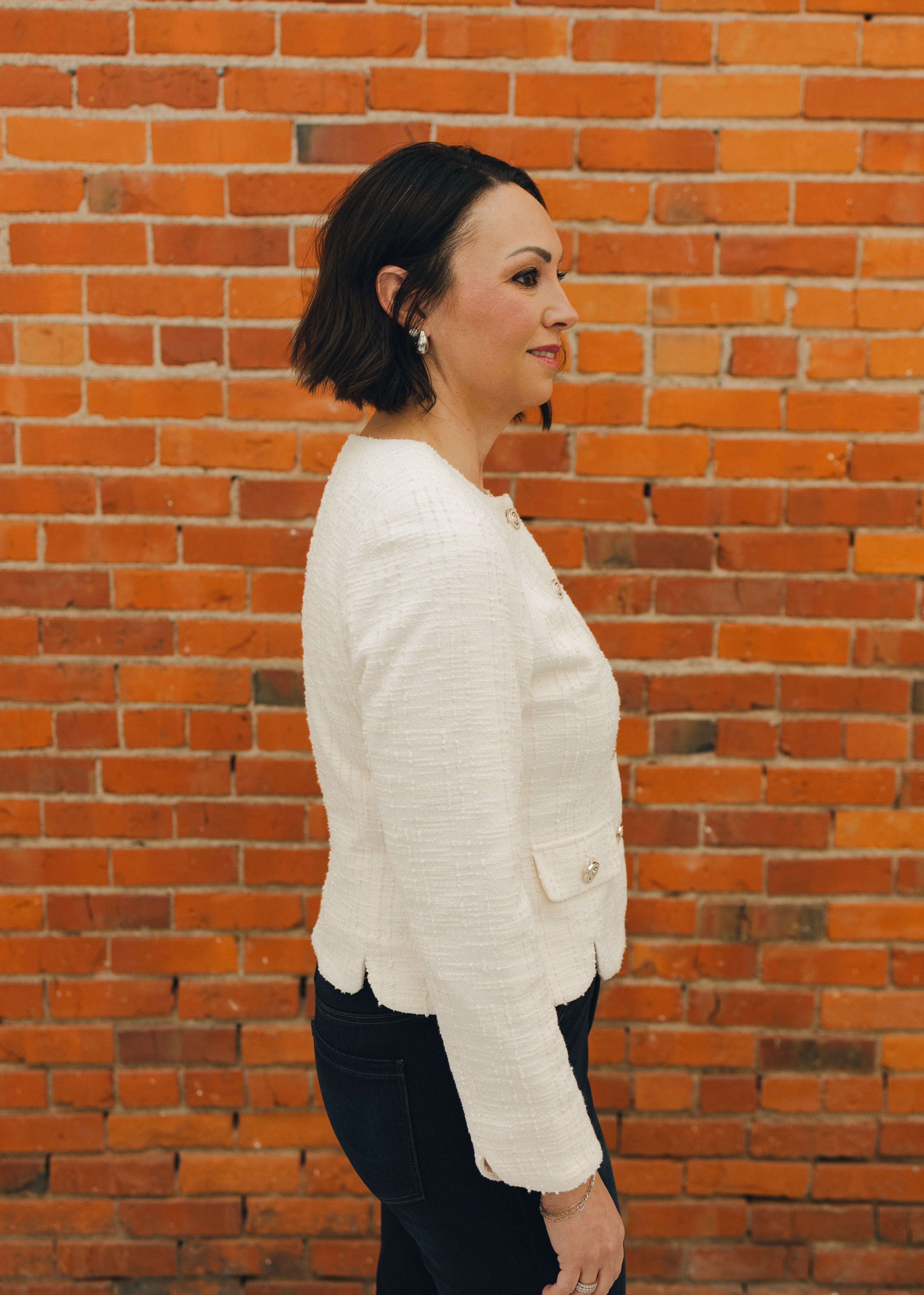 Liverpool Collarless Jacket