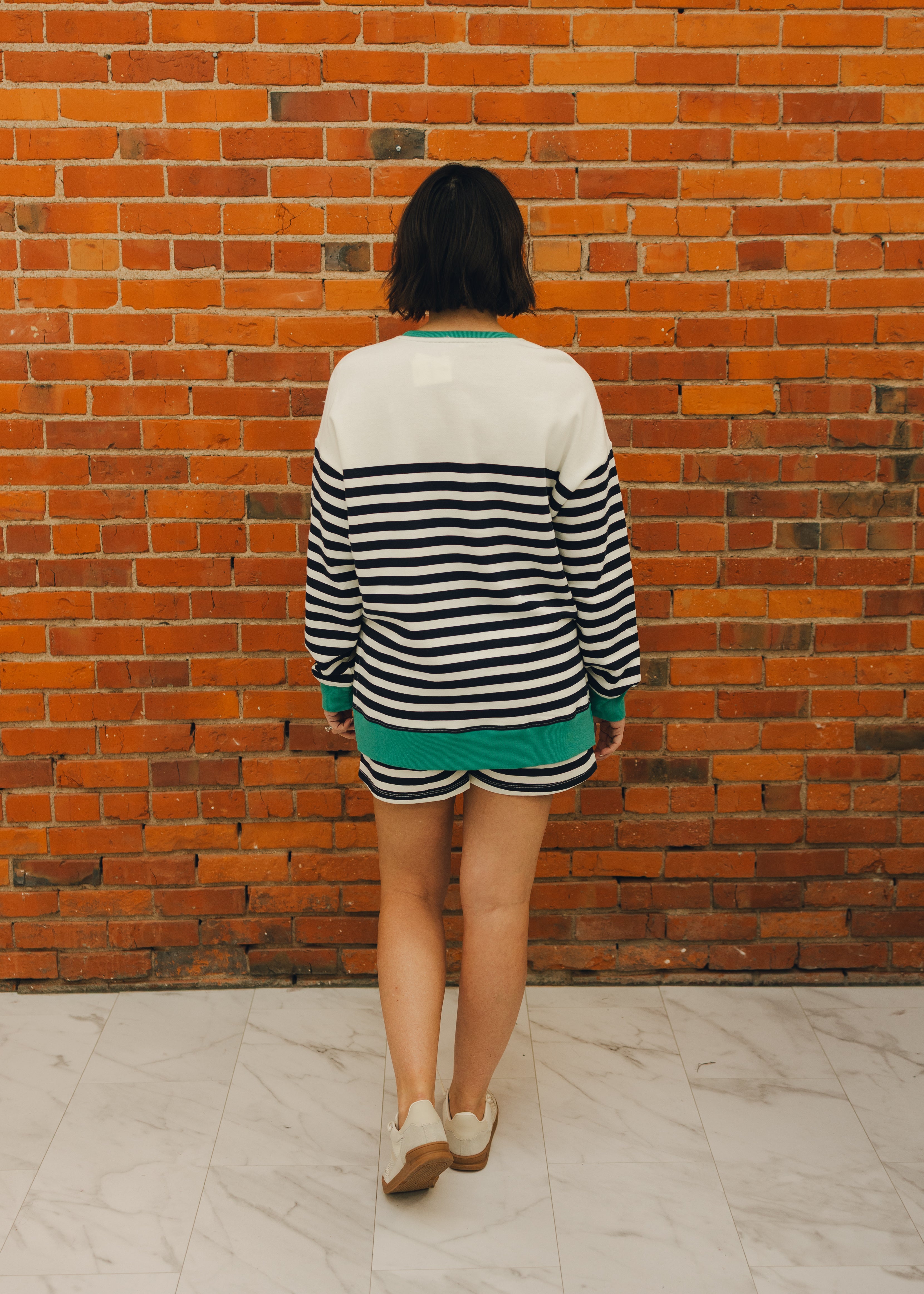 Z Supply Low Key Stripe Shorts