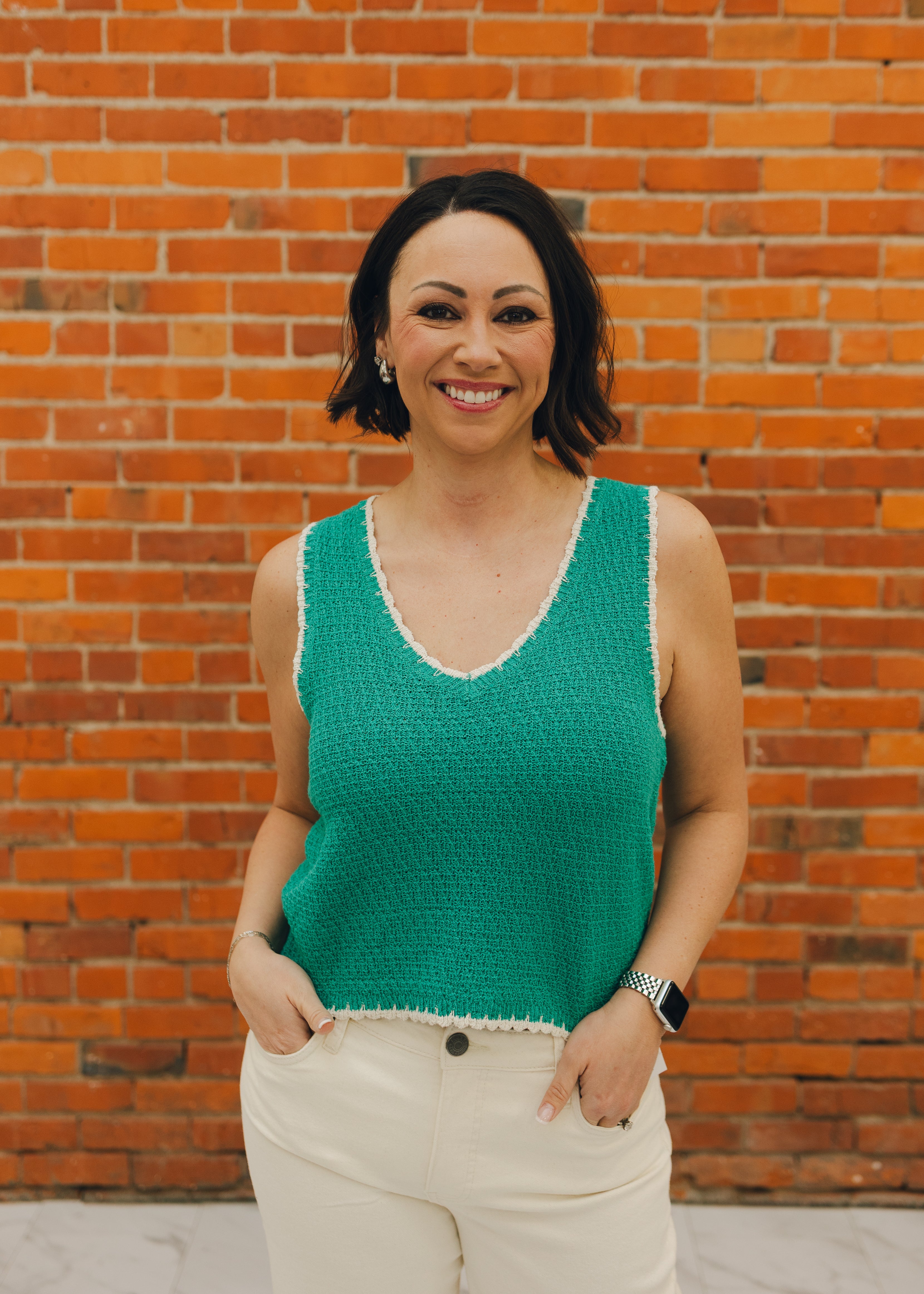 Z Supply Yessenia Whipstitch Tank