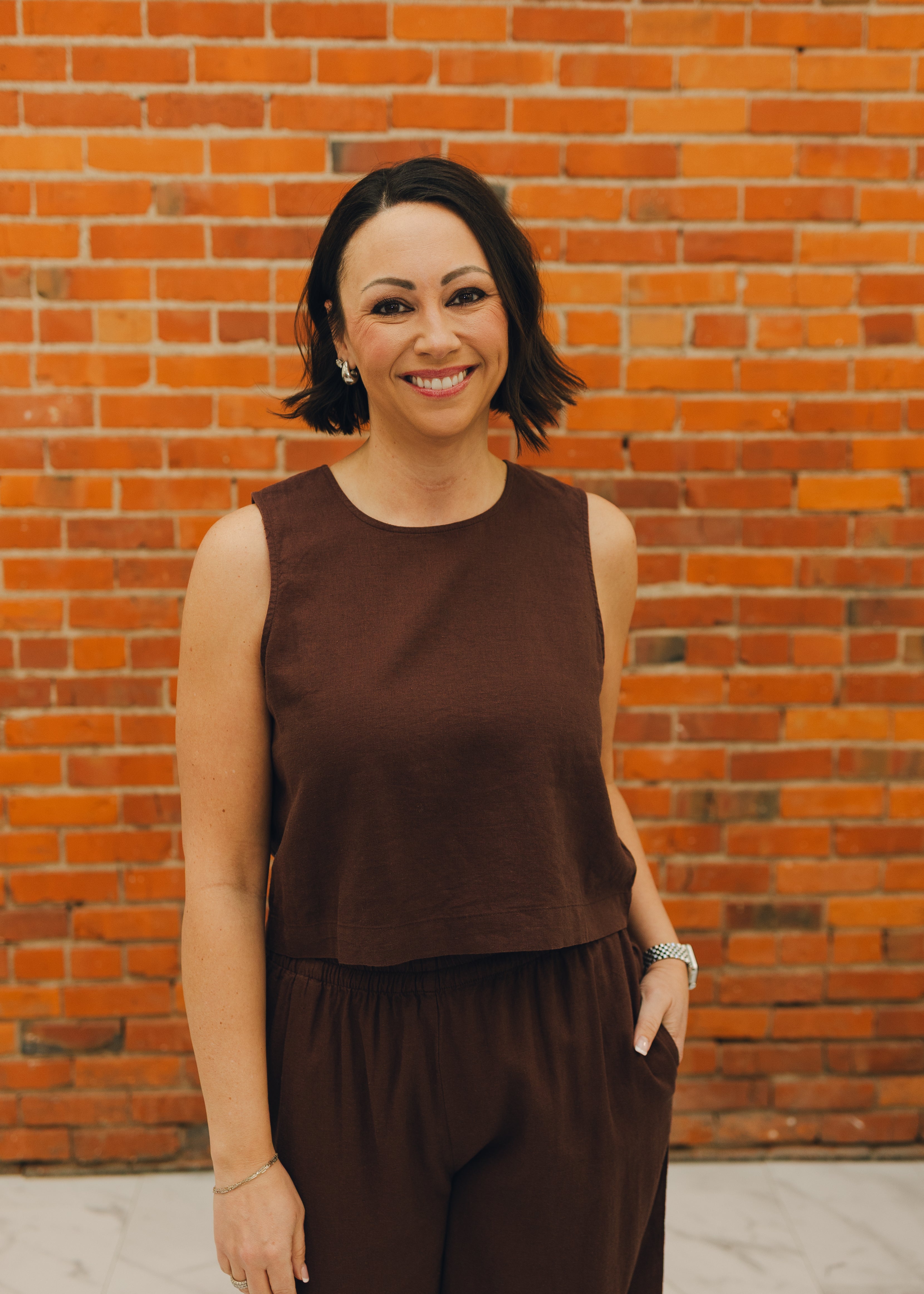 Sloane Linen Top