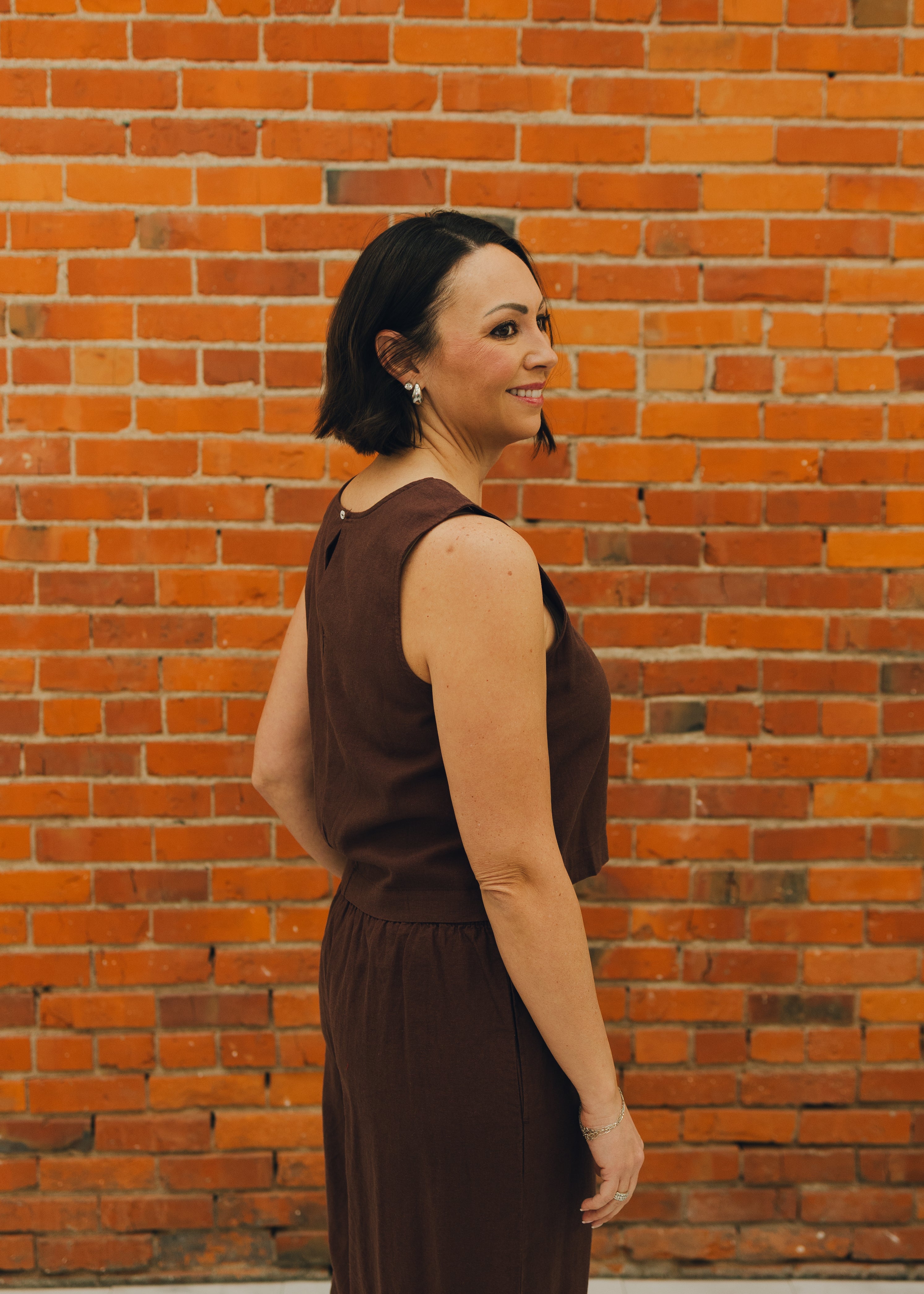 Sloane Linen Top