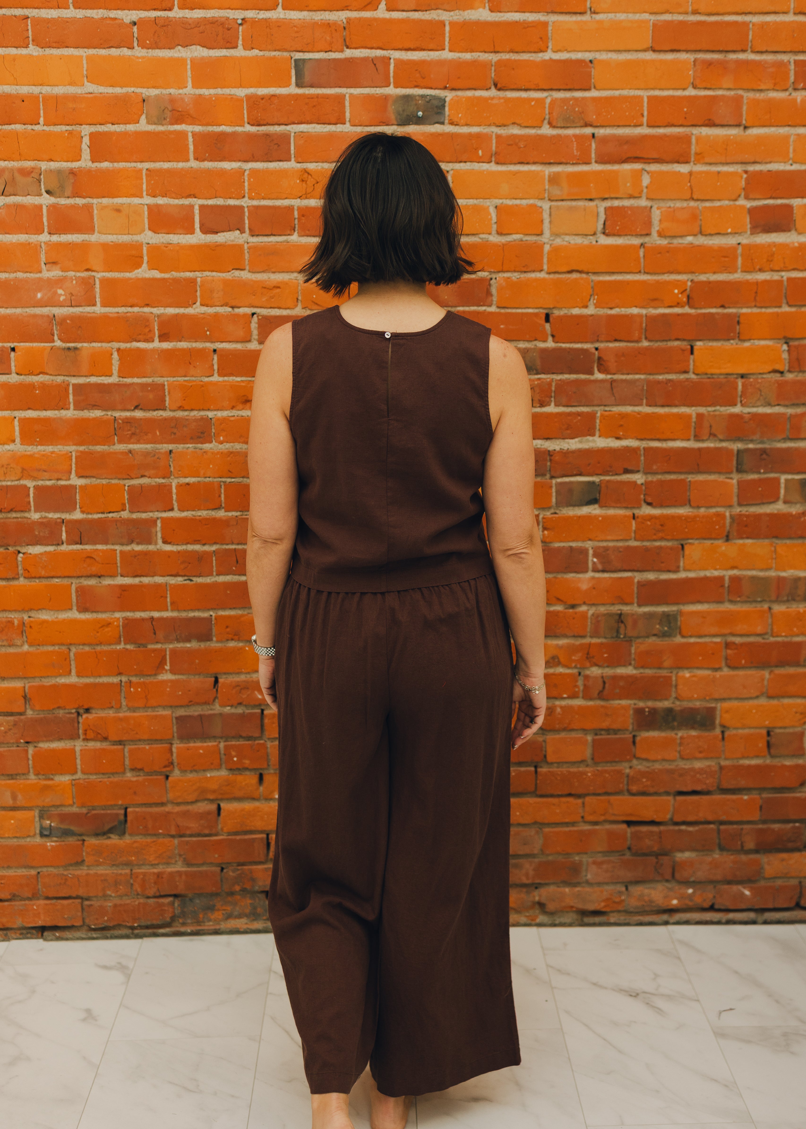 Sloane Linen Top