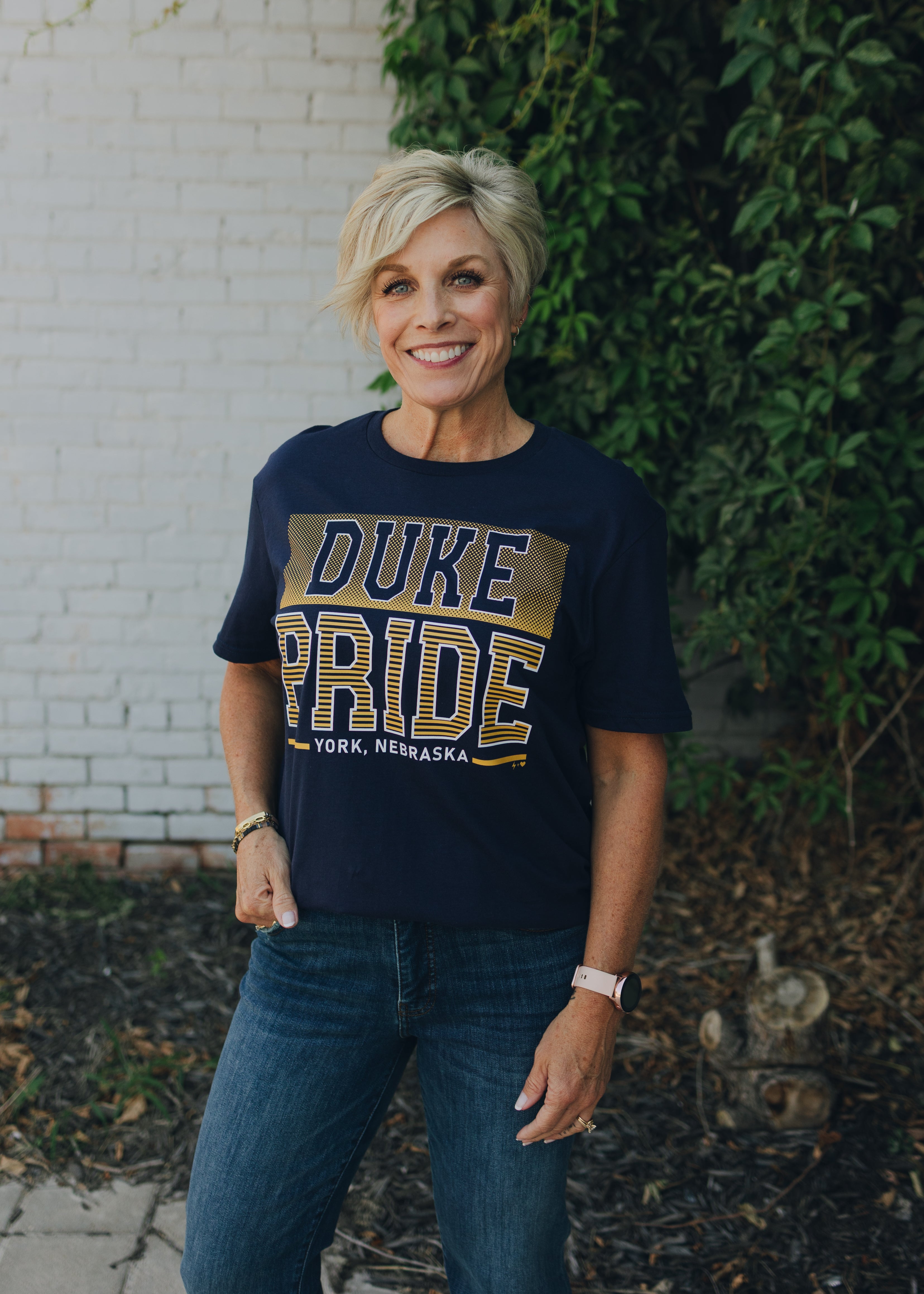 York Halftone Graphic