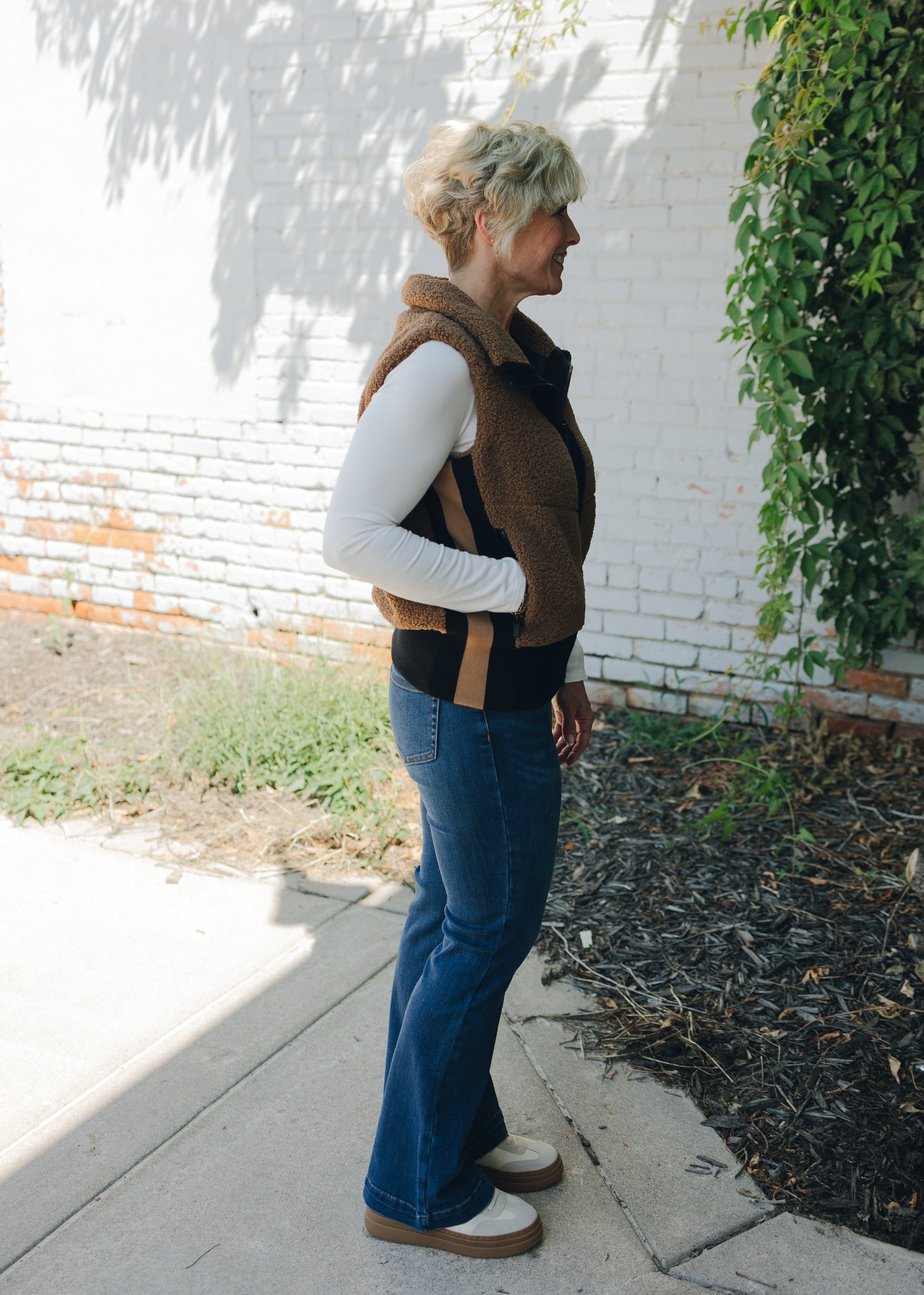 Tribal Audrey Pull On Flare Jeans - Faded Blue