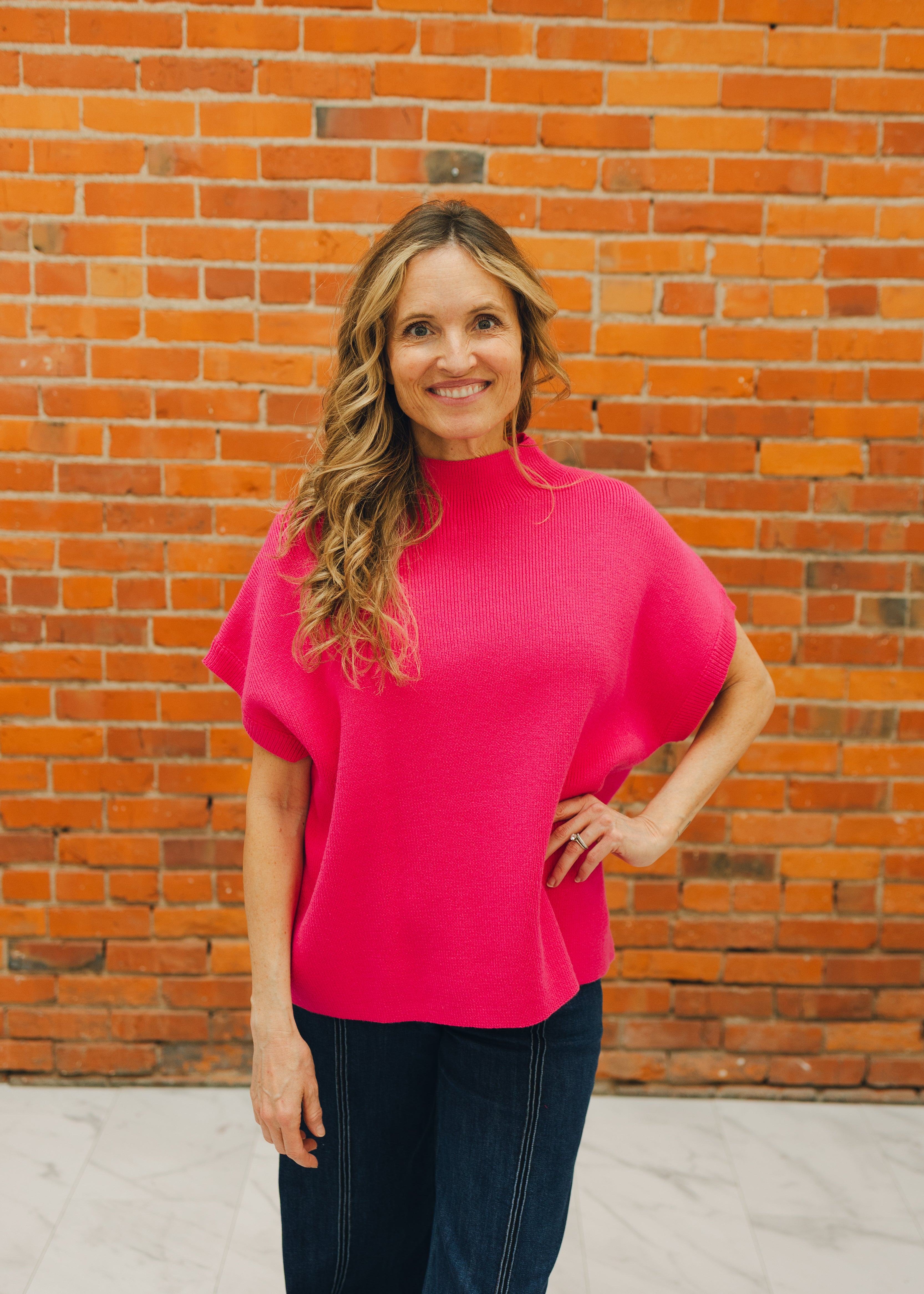Drop Shoulder Comfy Sweater