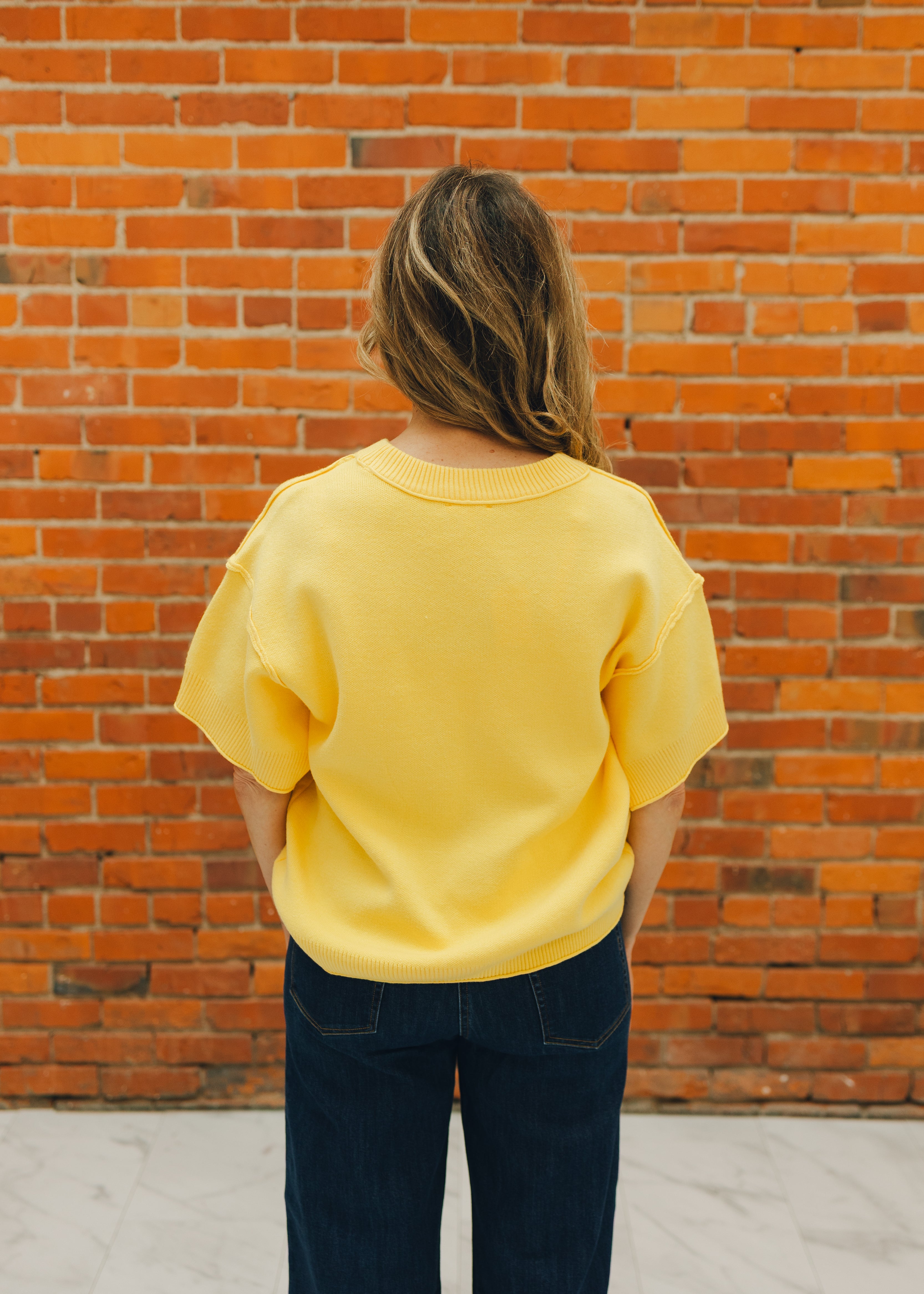 Drop Shoulder Comfy Sweater