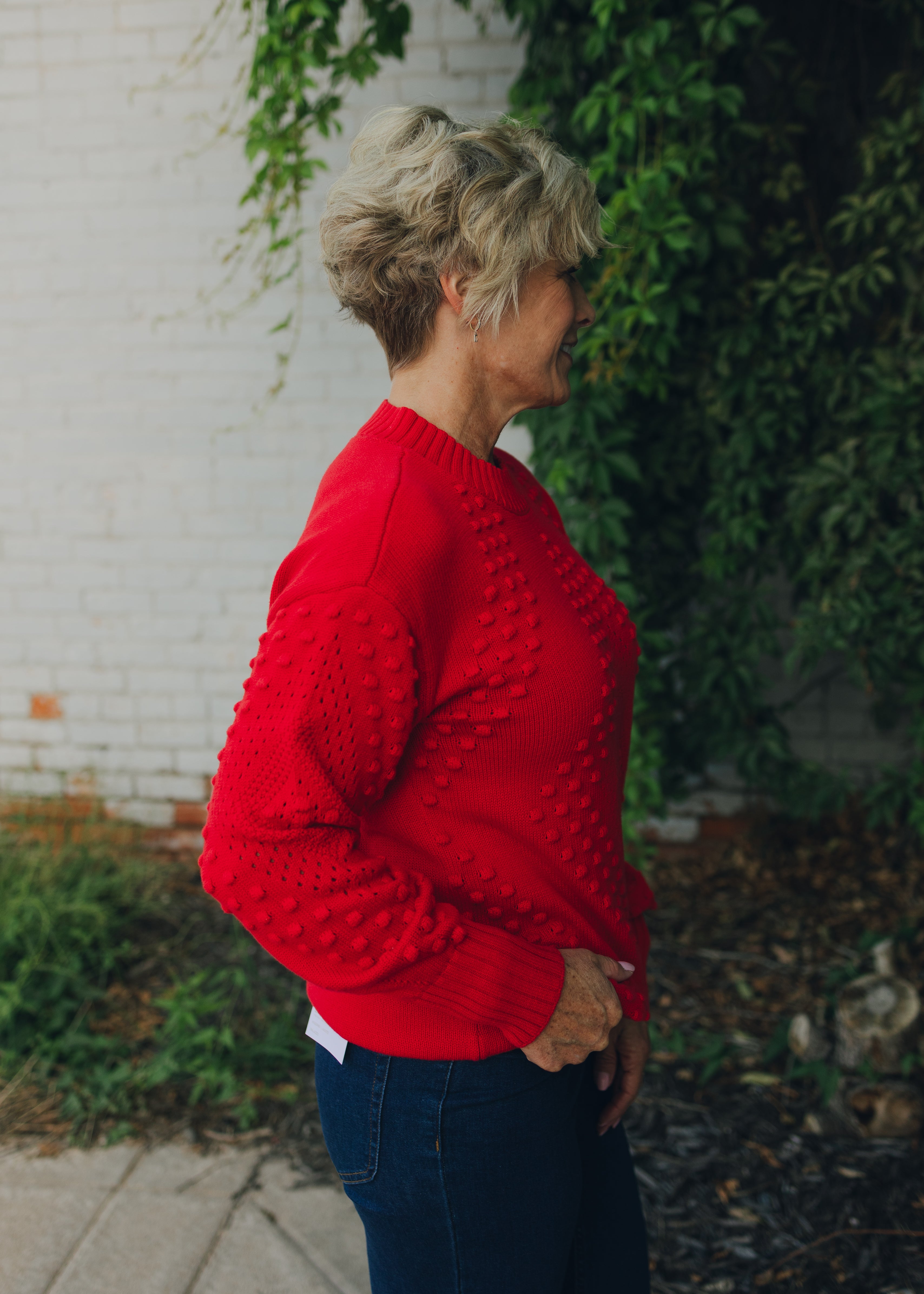 Tribal L/S Crew Neck Sweater