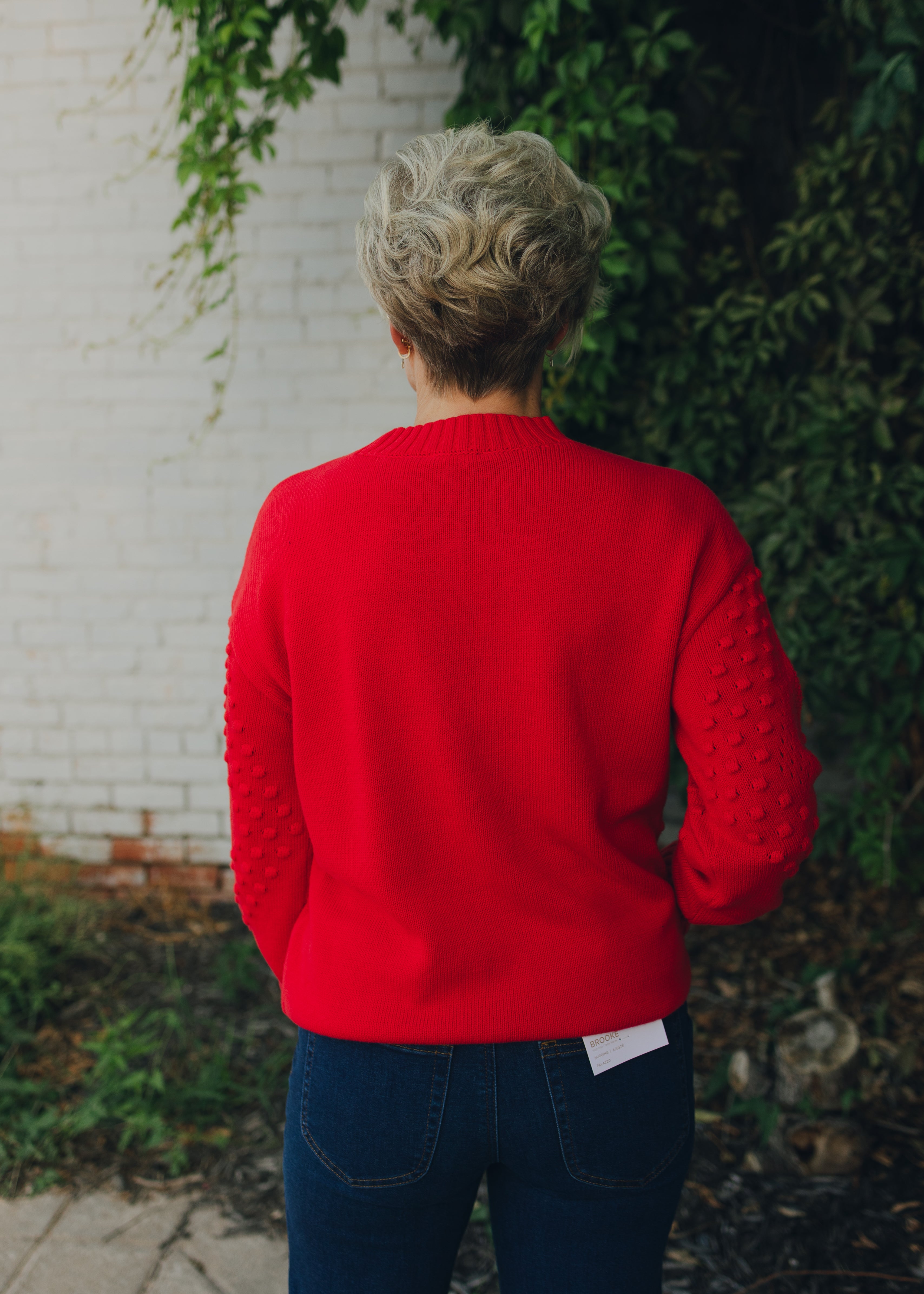 Tribal L/S Crew Neck Sweater