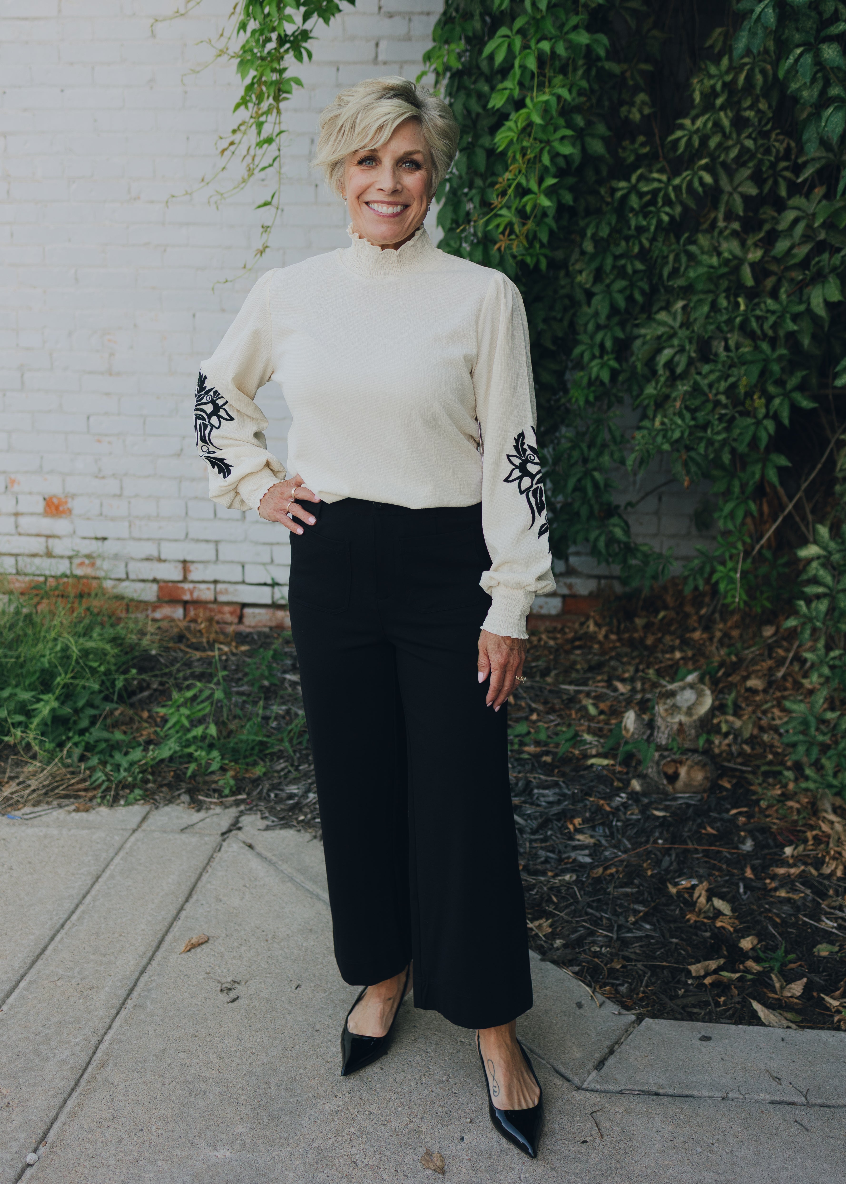 Tribal HR Fly Front Capri