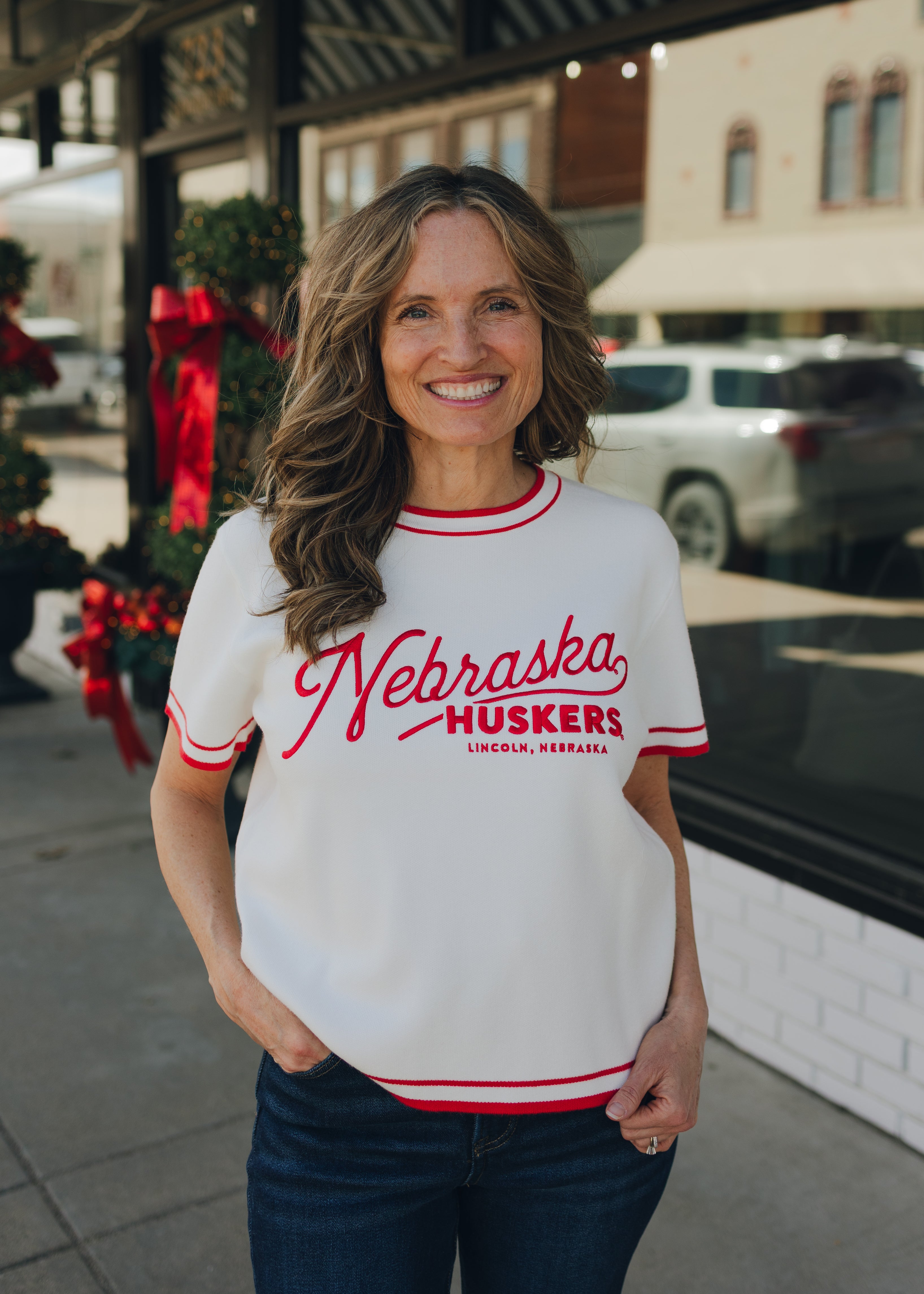 Nebraska Clayton Luxe Tee