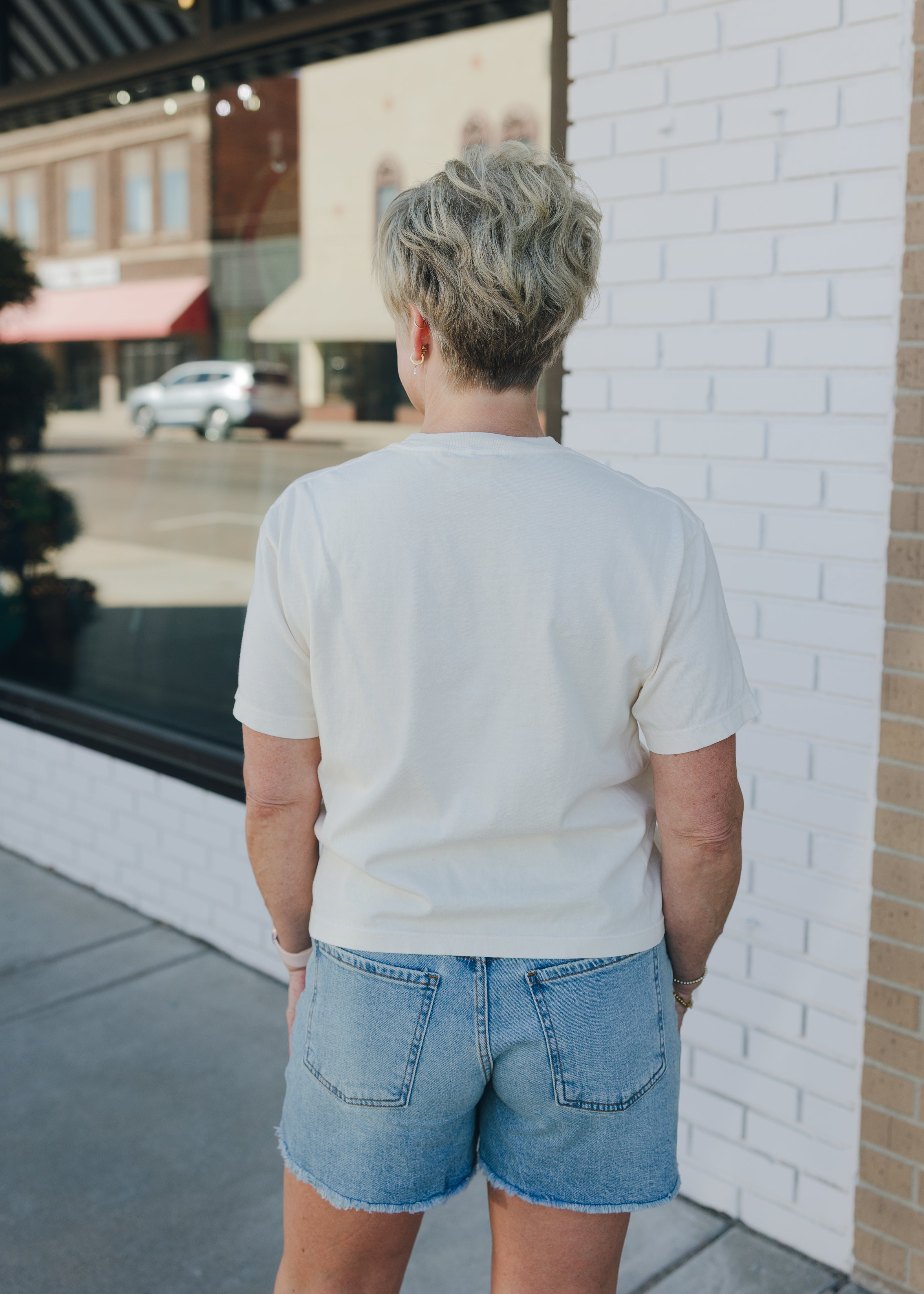 Legends Never Die Crop Graphic Tee