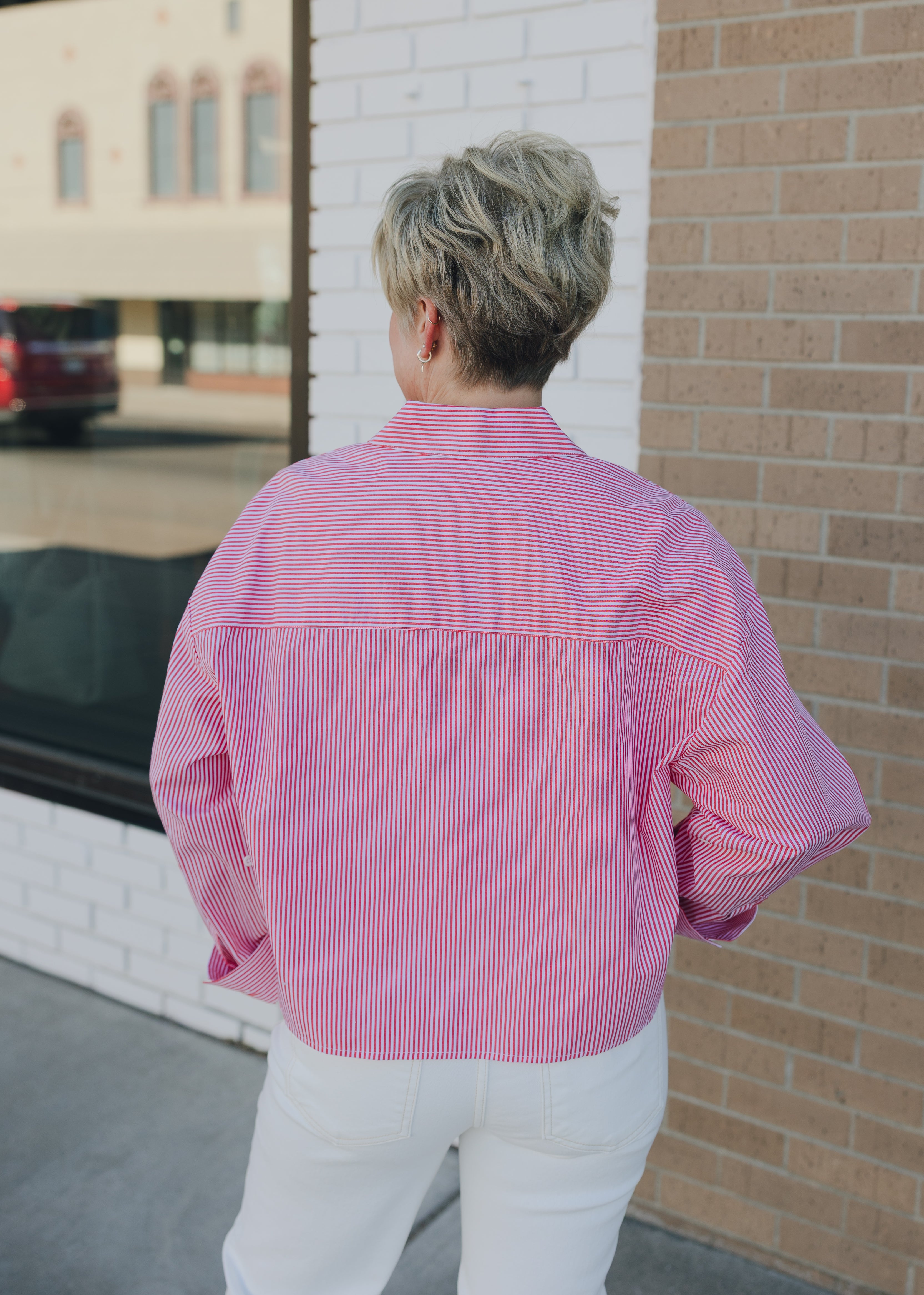 Nebraska Logo Patch Button Up