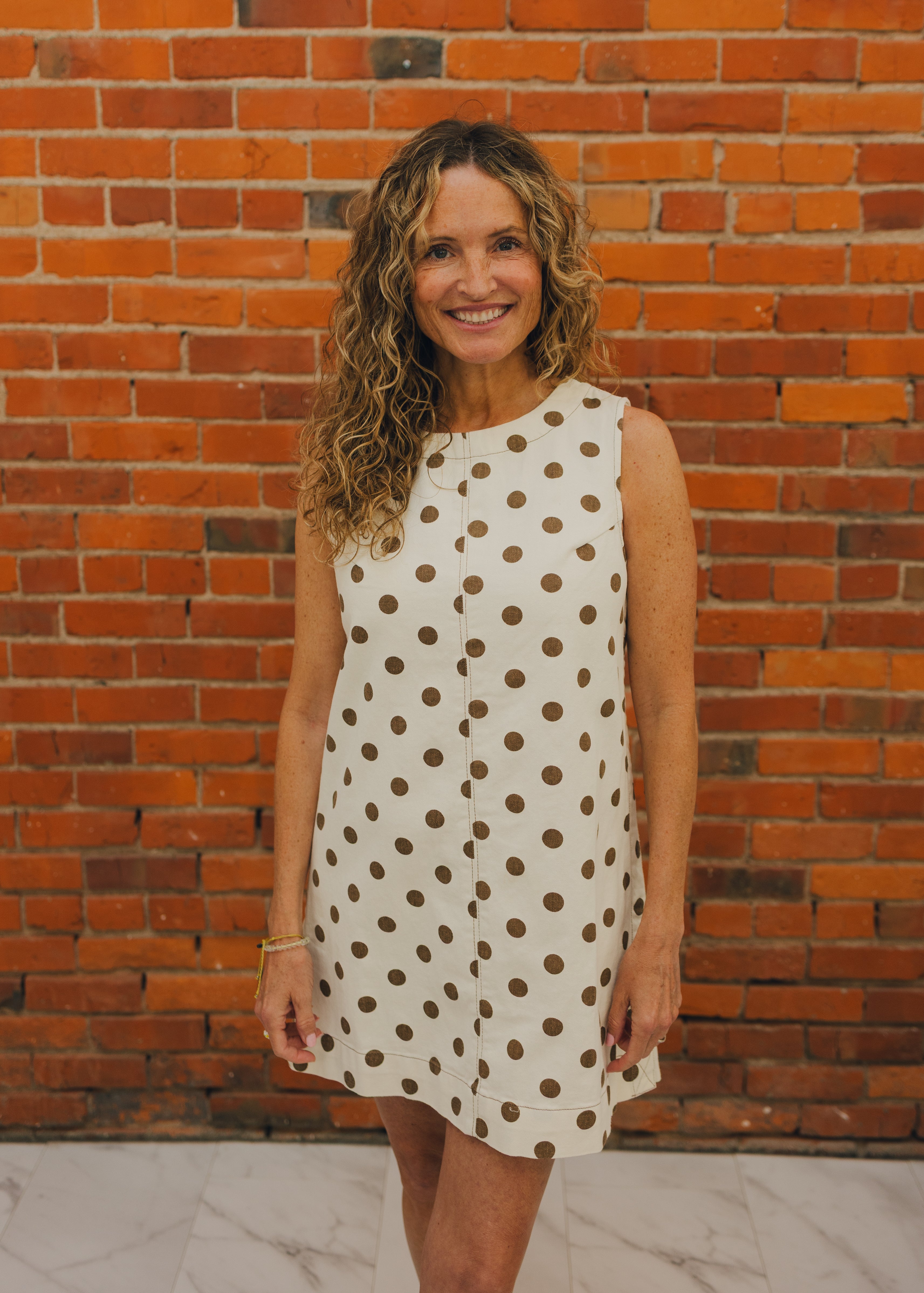Polka Dot Mini Dress
