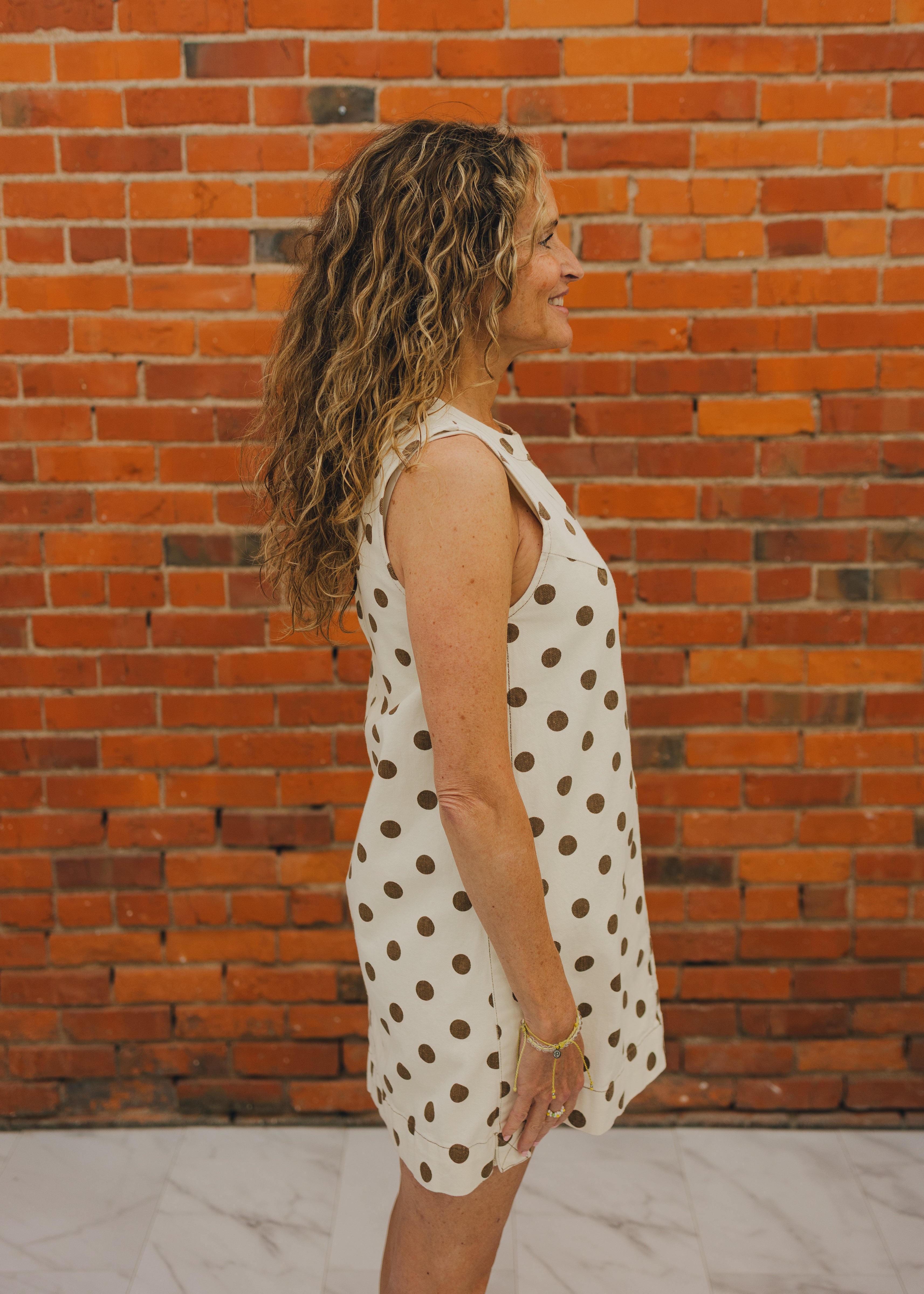 Polka Dot Mini Dress