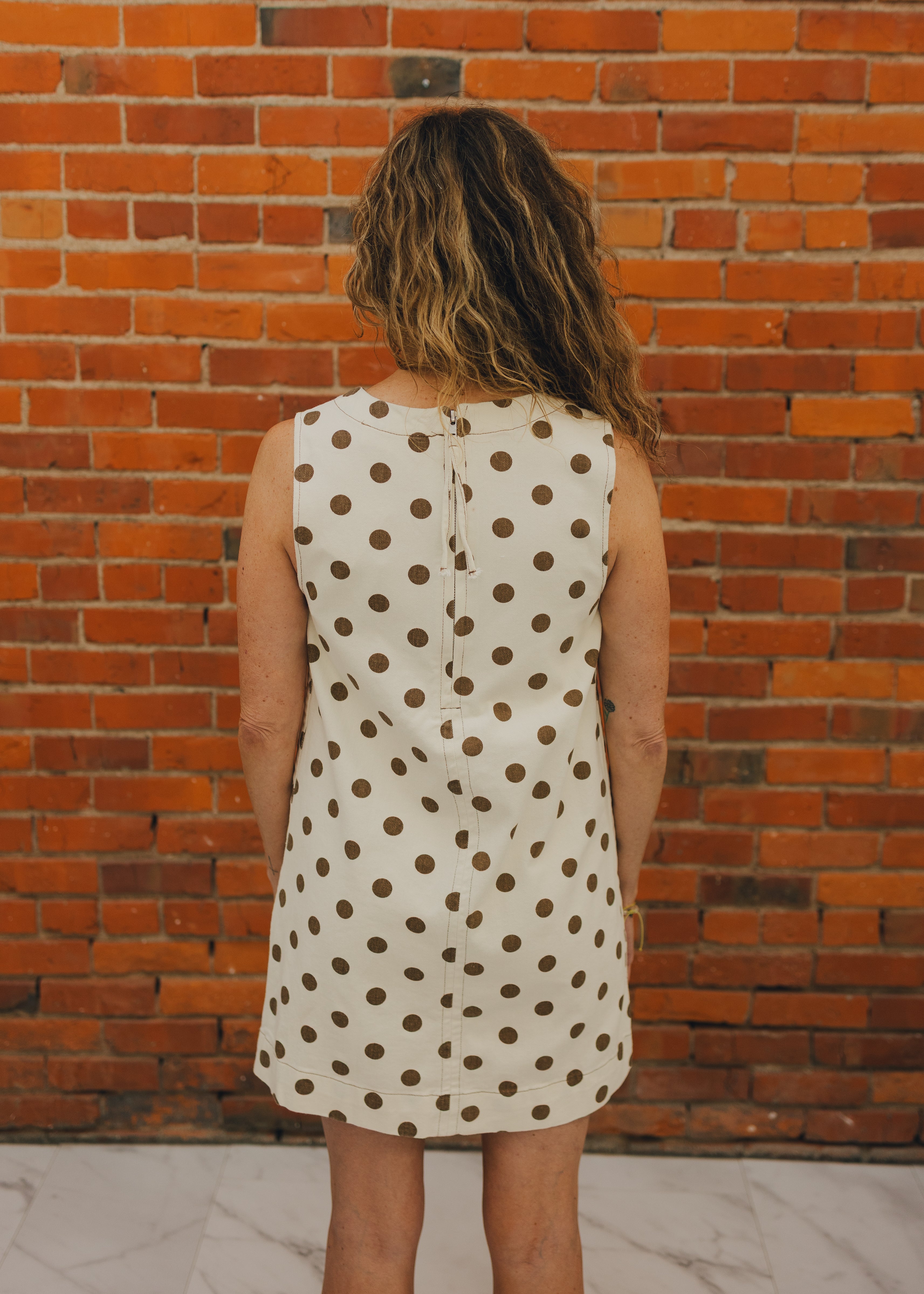 Polka Dot Mini Dress