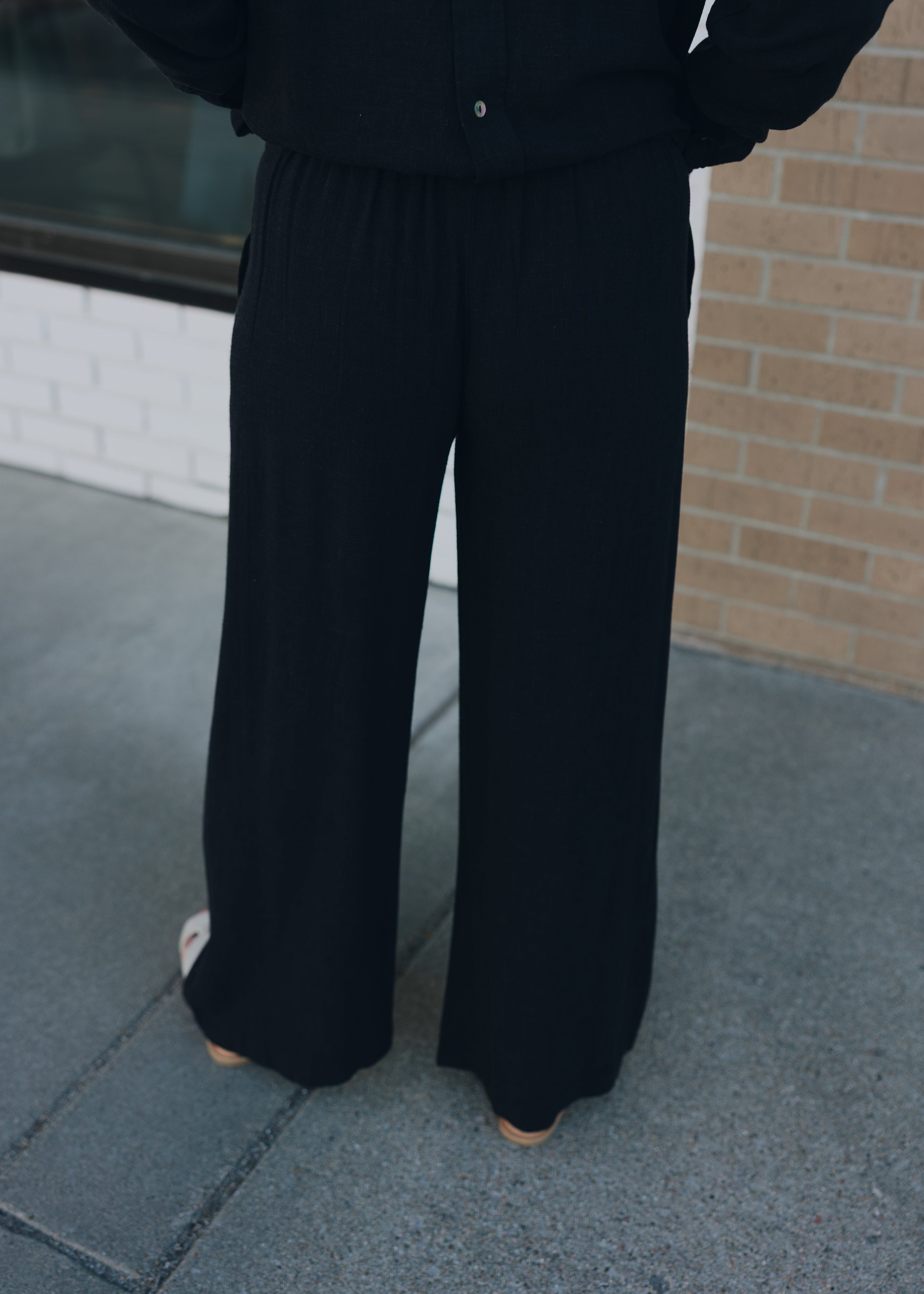 Tribal Pull On Ankle Pant W/ Front Pockets