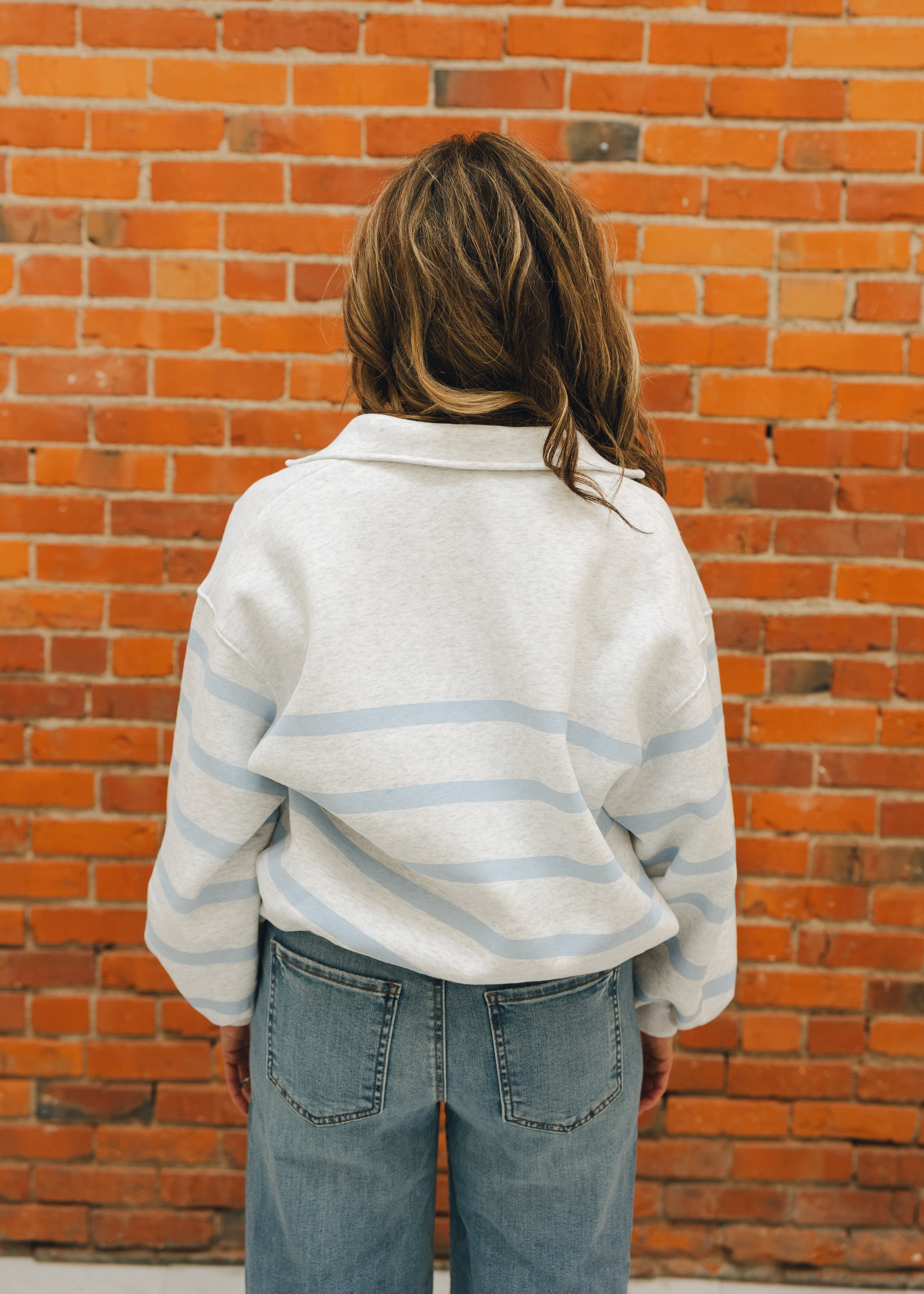 Addison Stripe Pullover