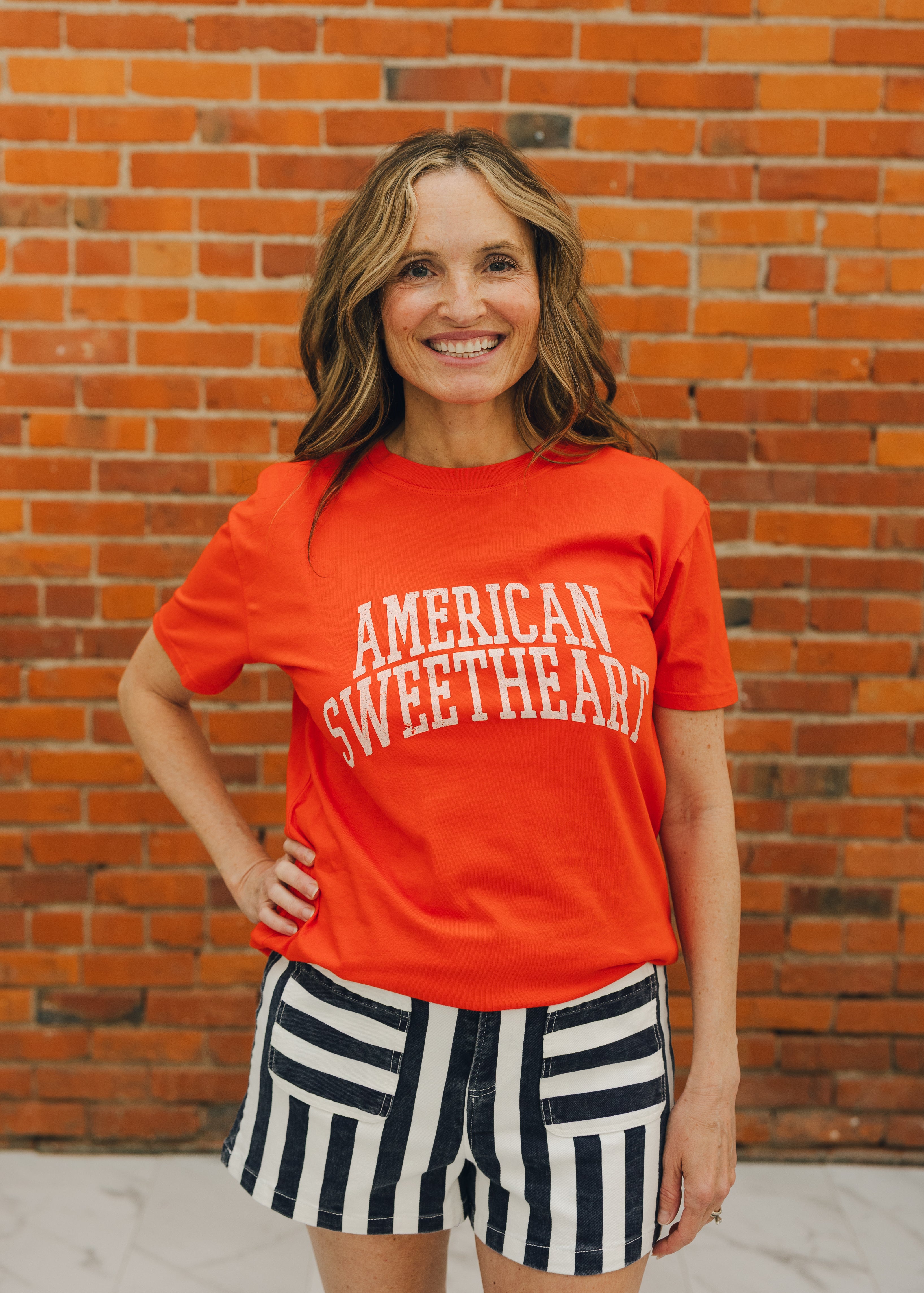 Z Supply Sweetheart Boyfriend Tee