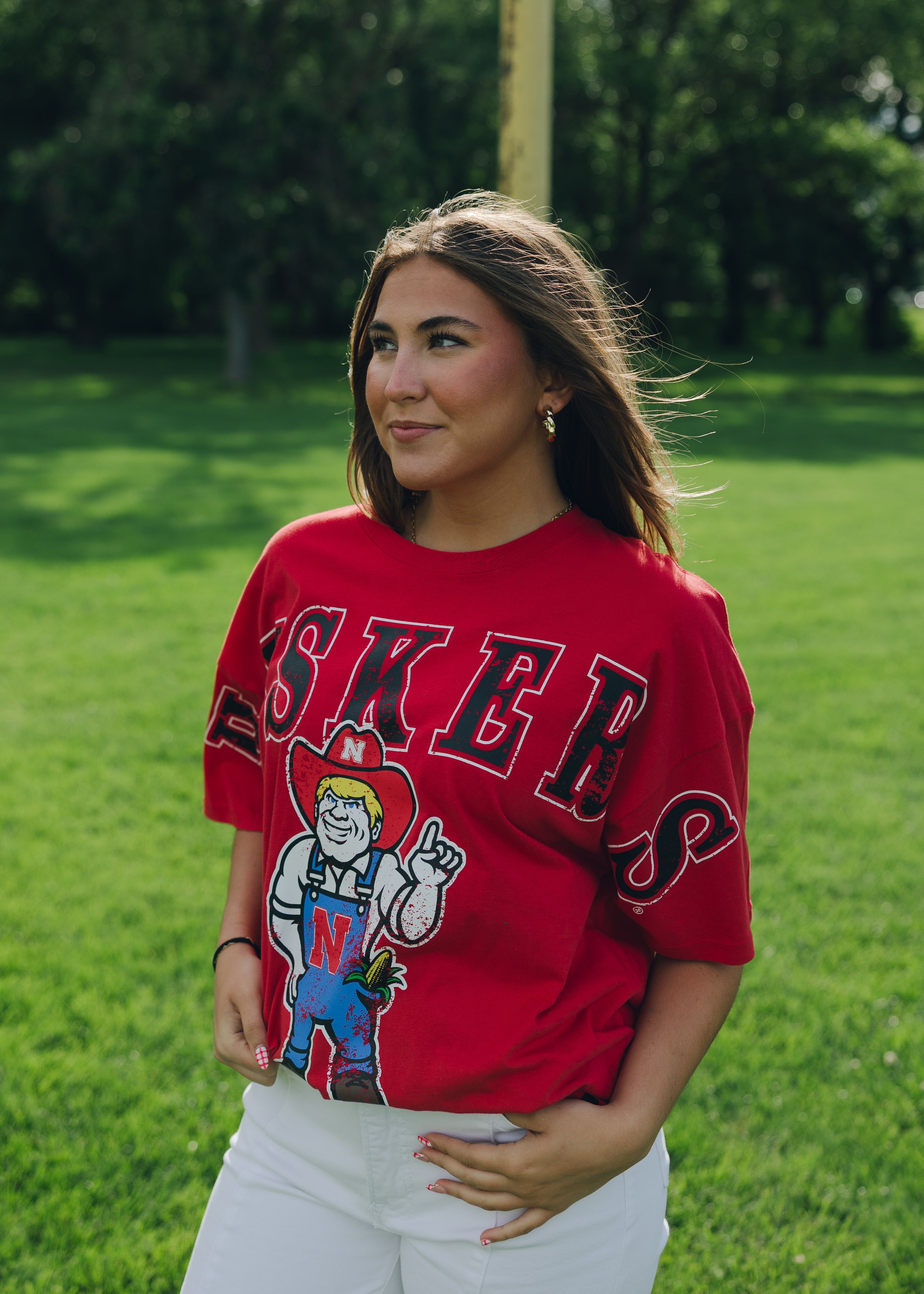 Nebraska South Split Tee