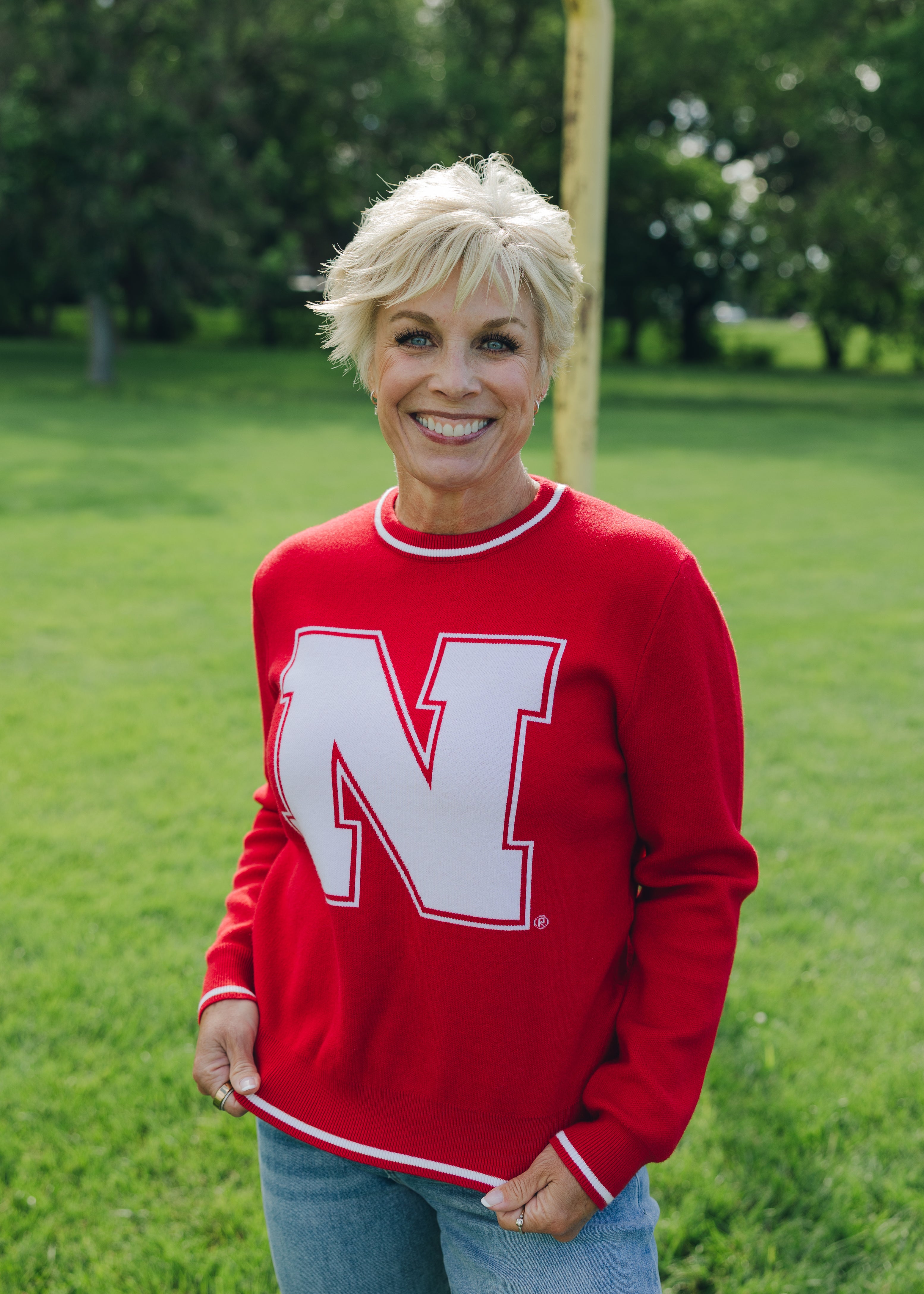 Nebraska Wicks Sweater