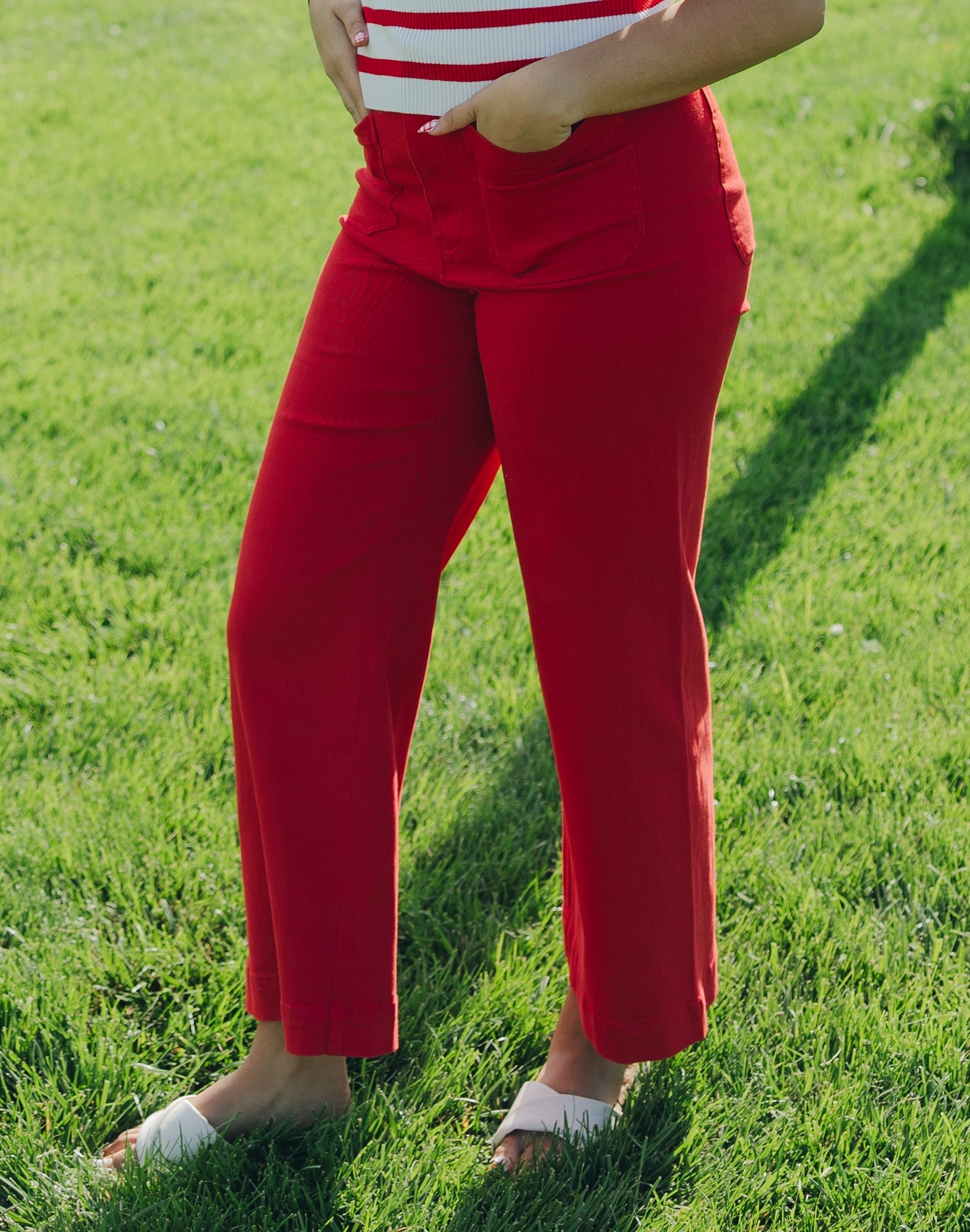 Soft Washed Wide Leg Pants