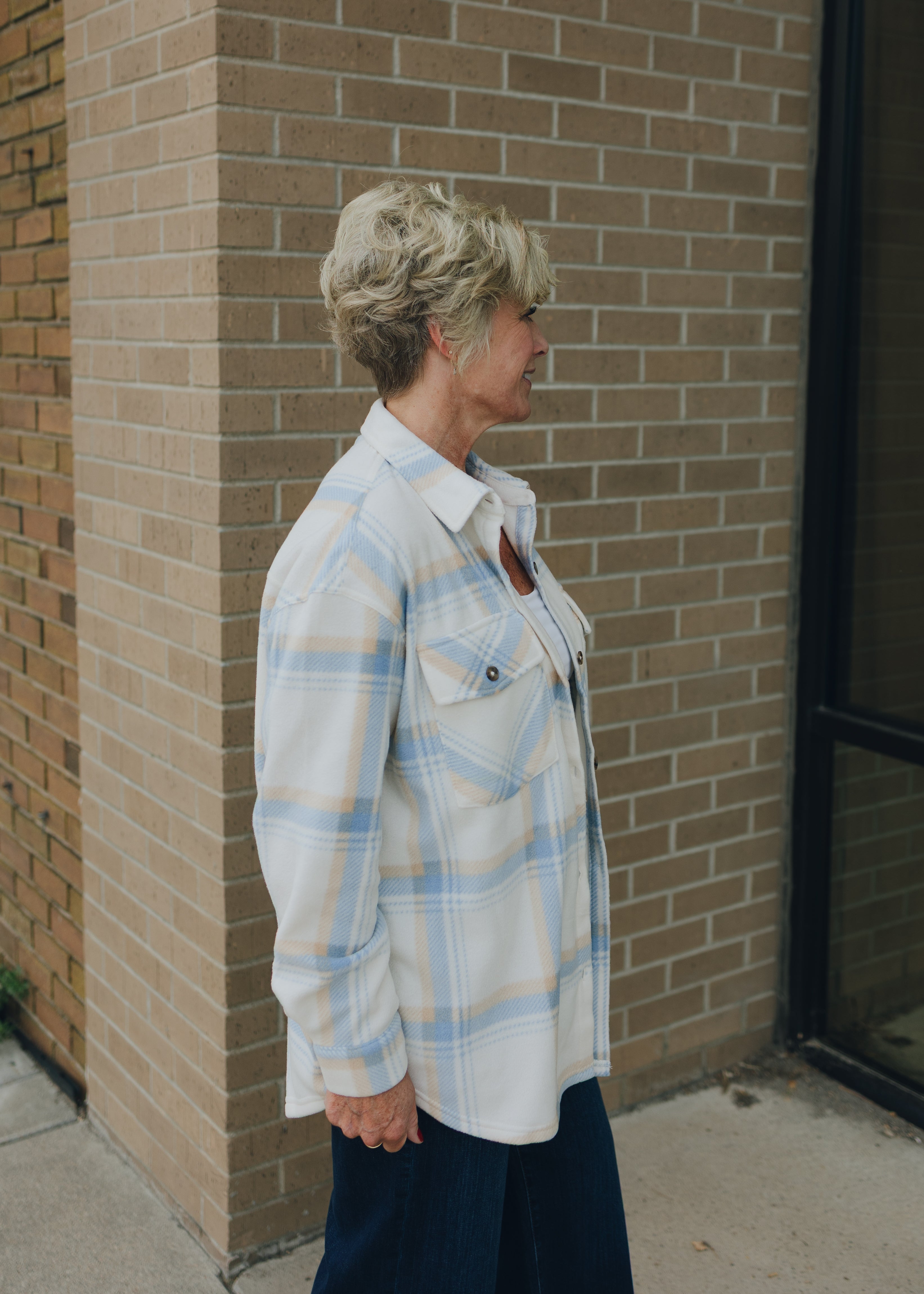 Z Supply Hiker Two Toned Fleece Jacket