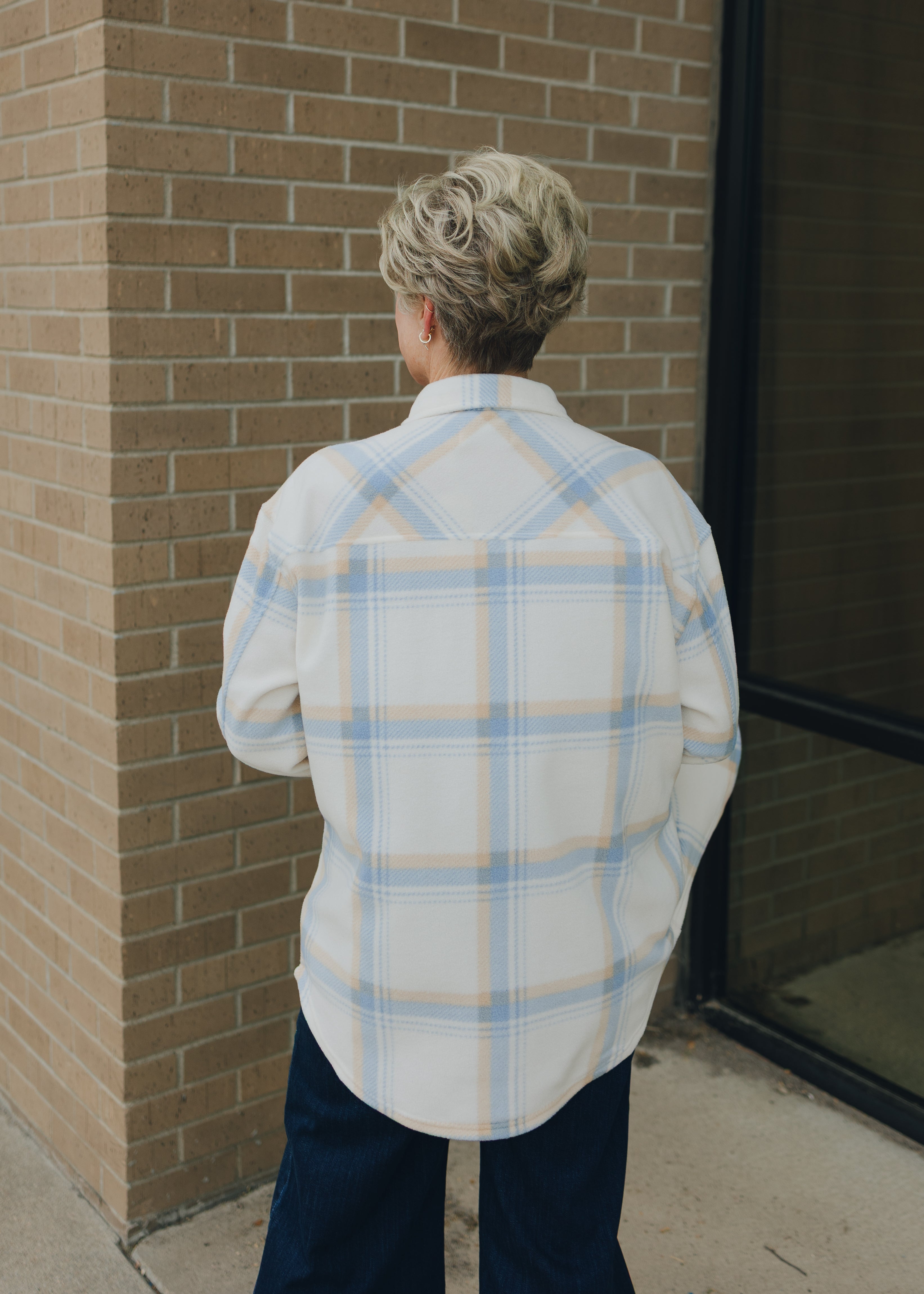 Z Supply Hiker Two Toned Fleece Jacket