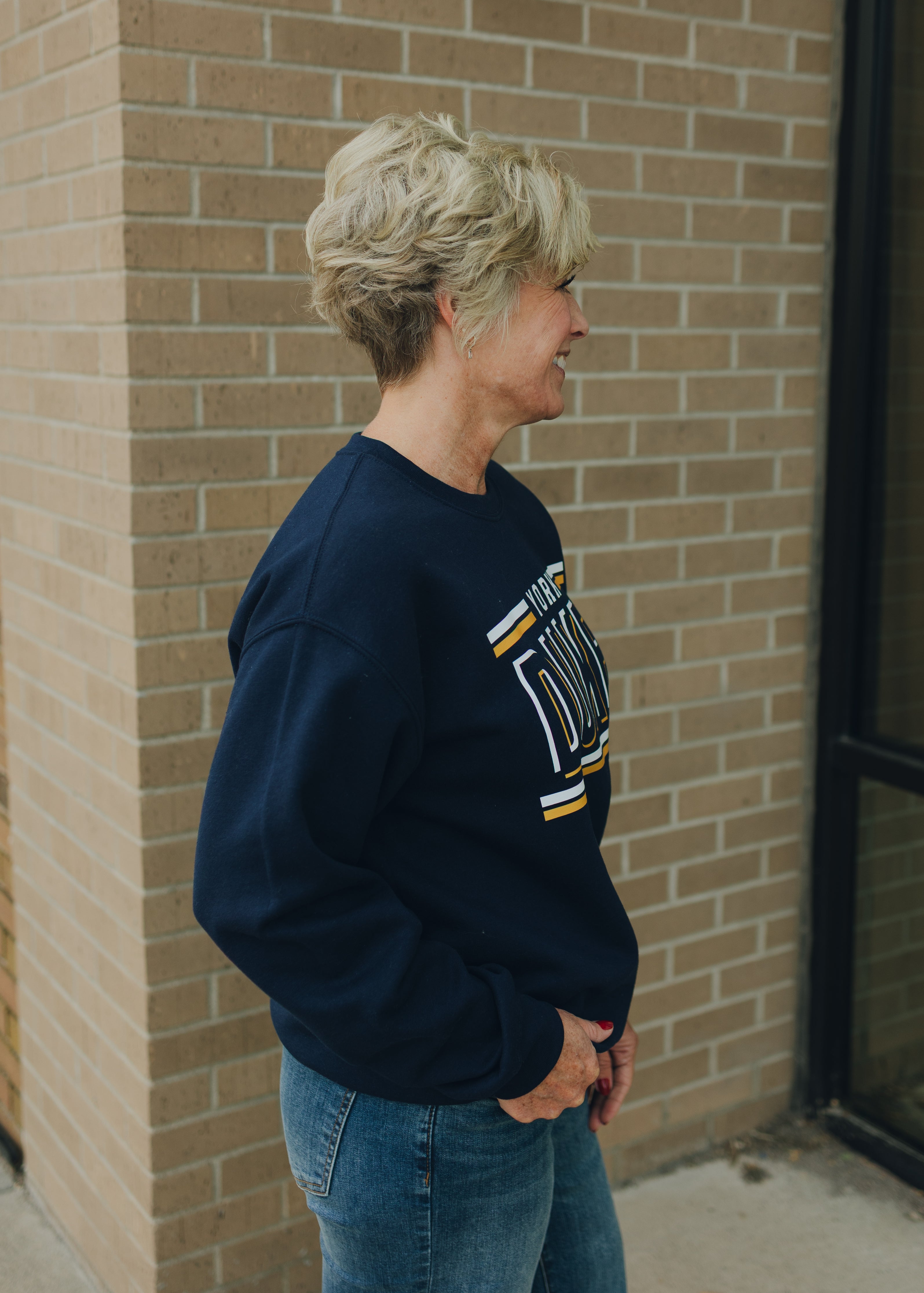 York Tripple Threat Sweatshirt - Navy