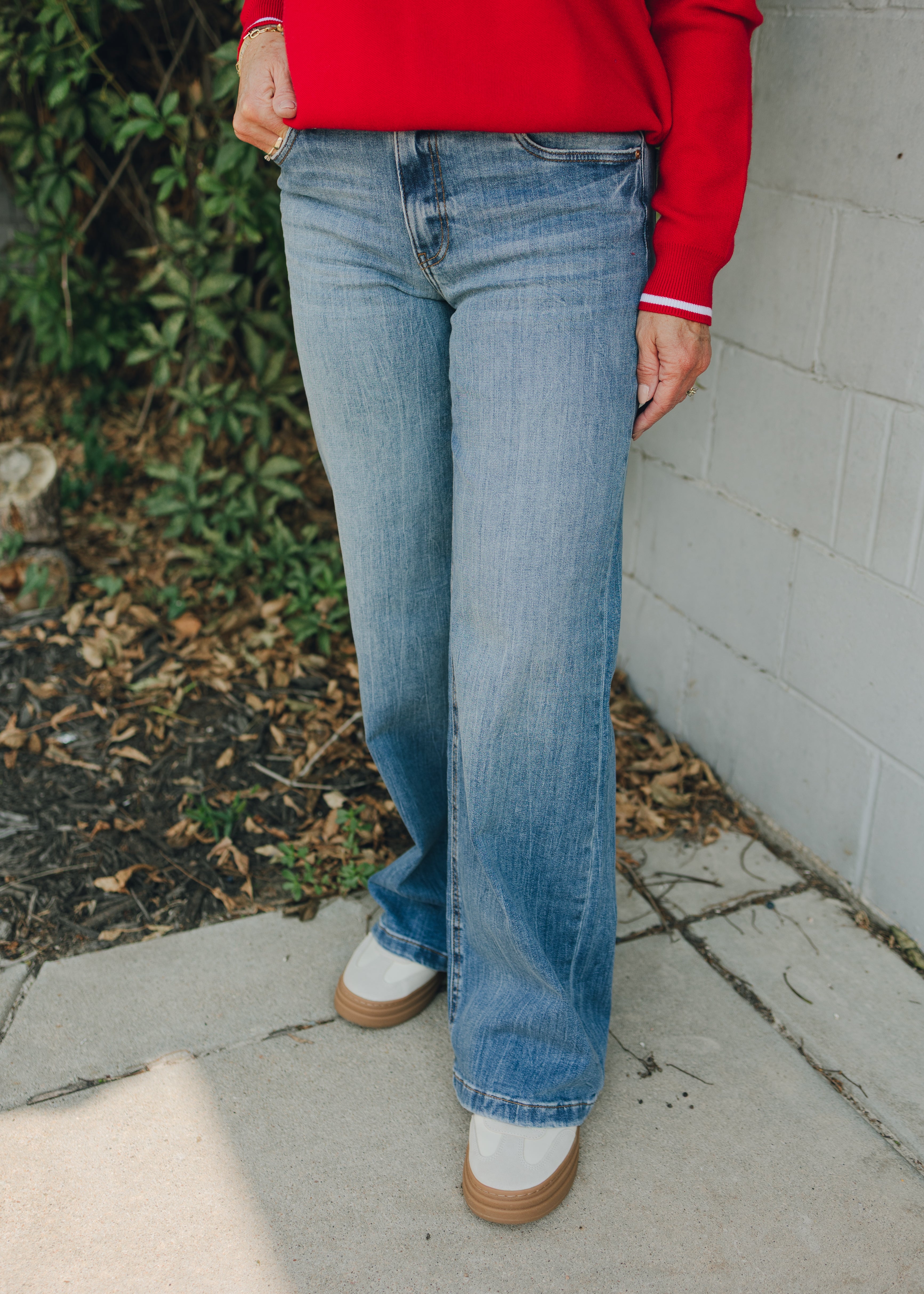 KUT Jean HR Wide Leg - Ablaze