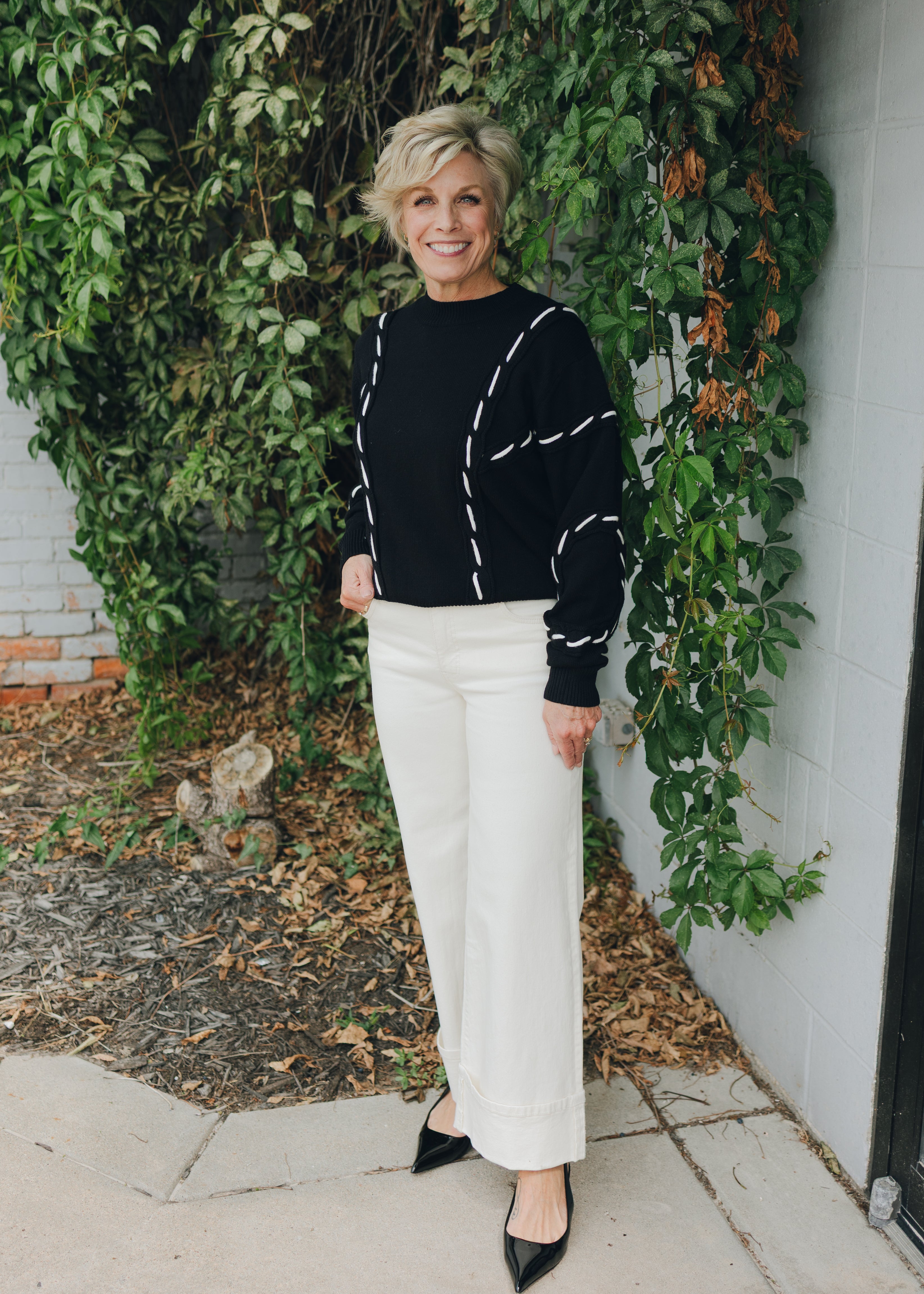 KUT Meg High Rise Fab Ab - Candle