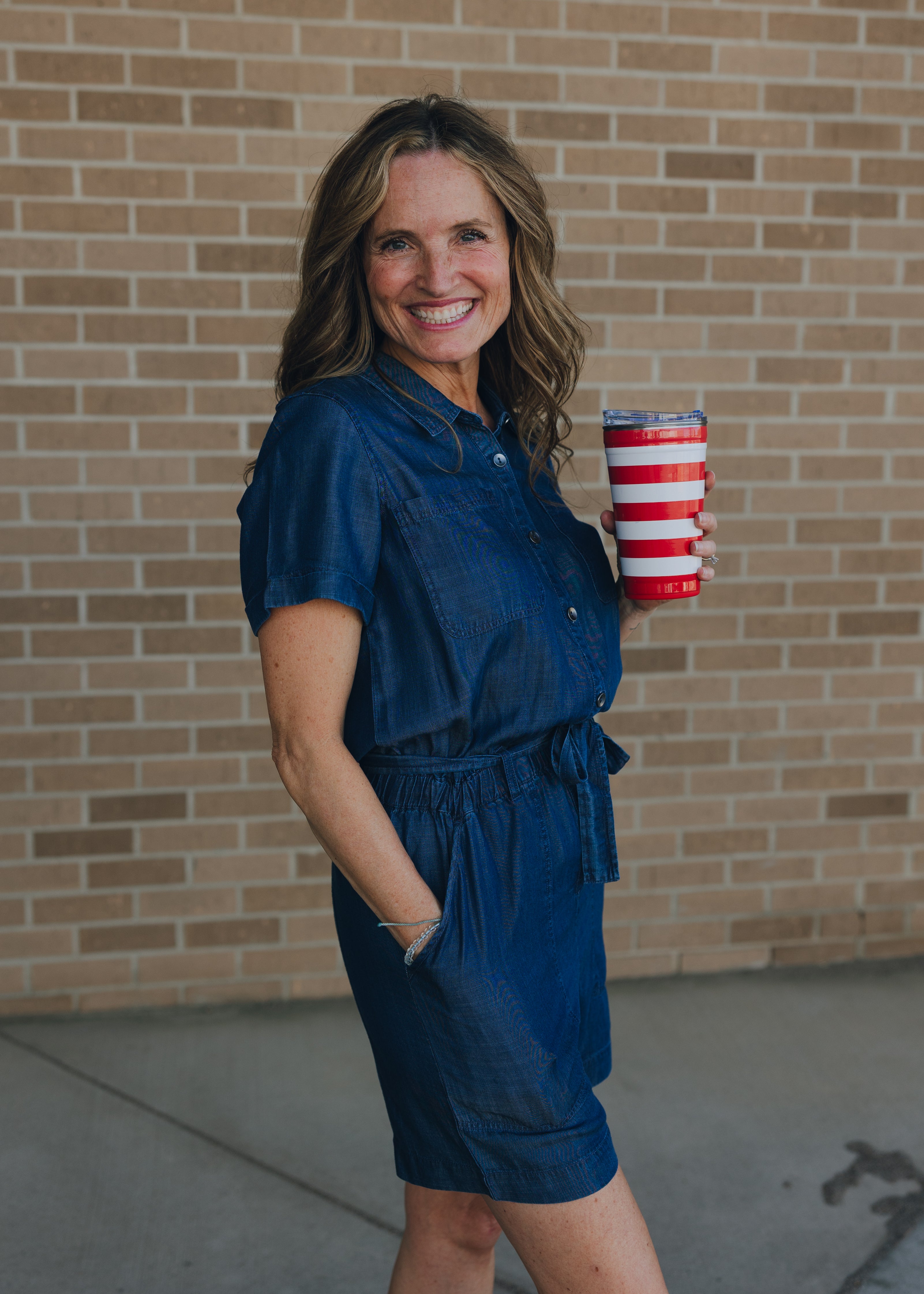 Liverpool Short Sleeve Romper