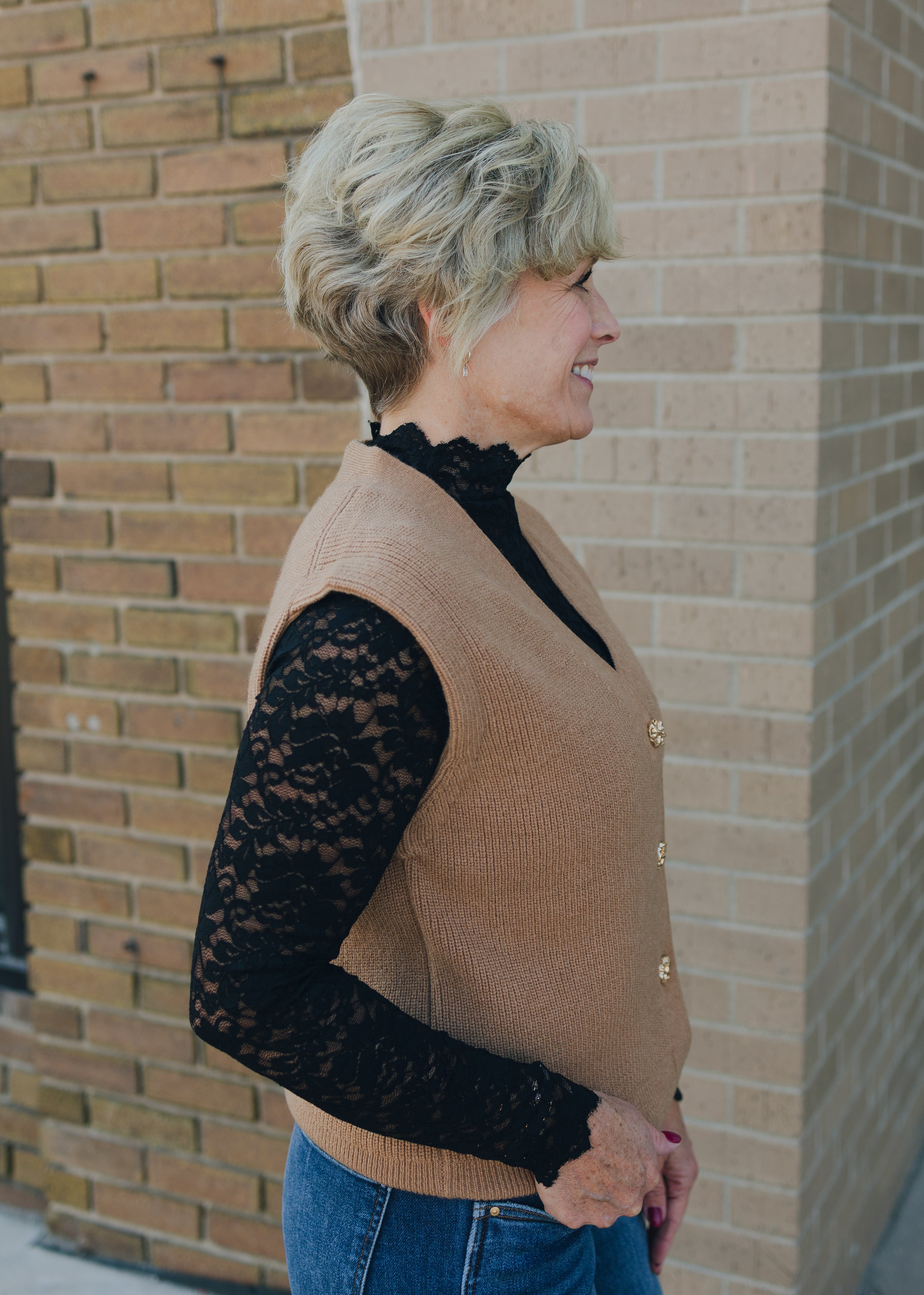 Molly Bracken Sleeveless Cardigan