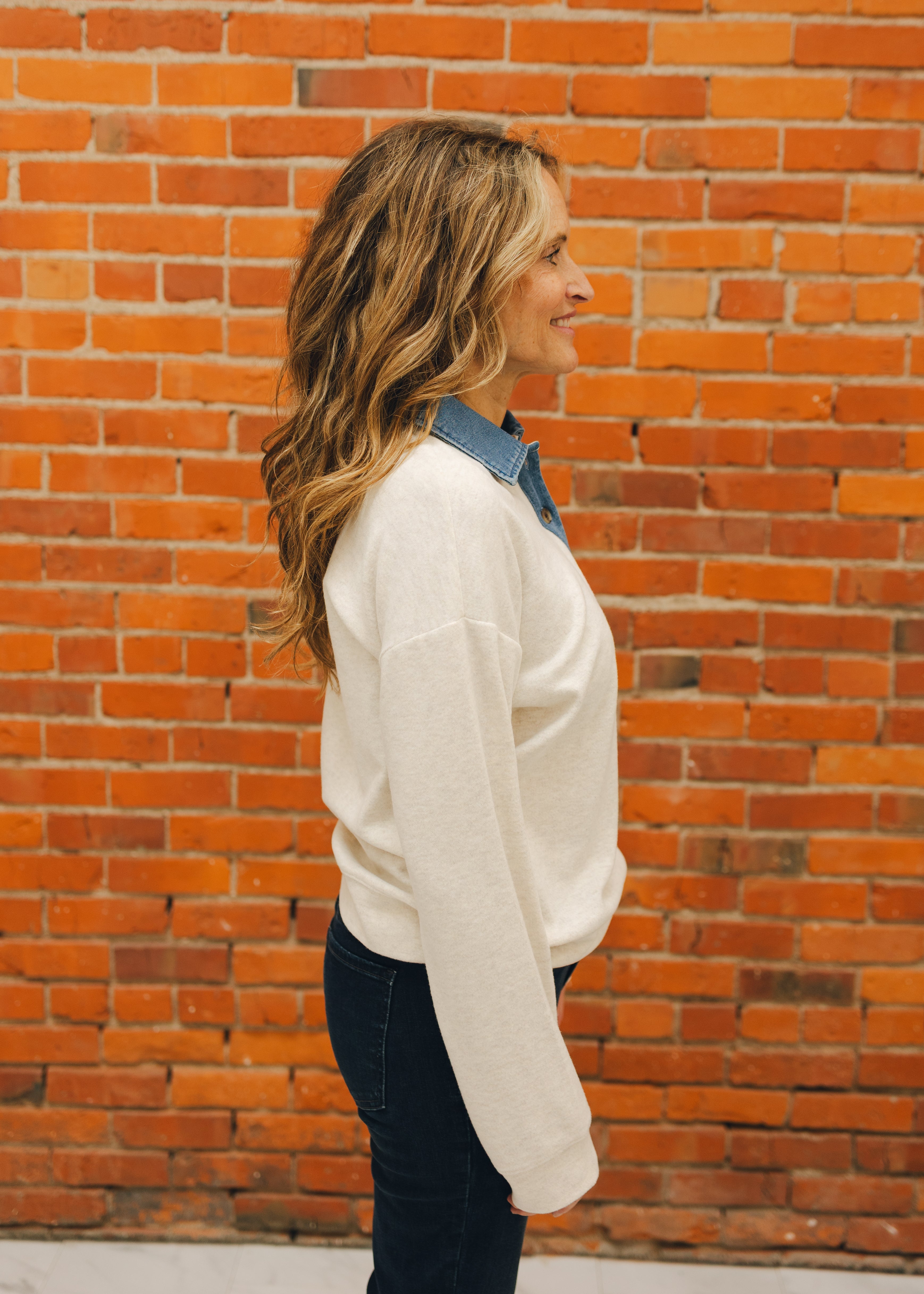 Thread & Supply Crest Pullover